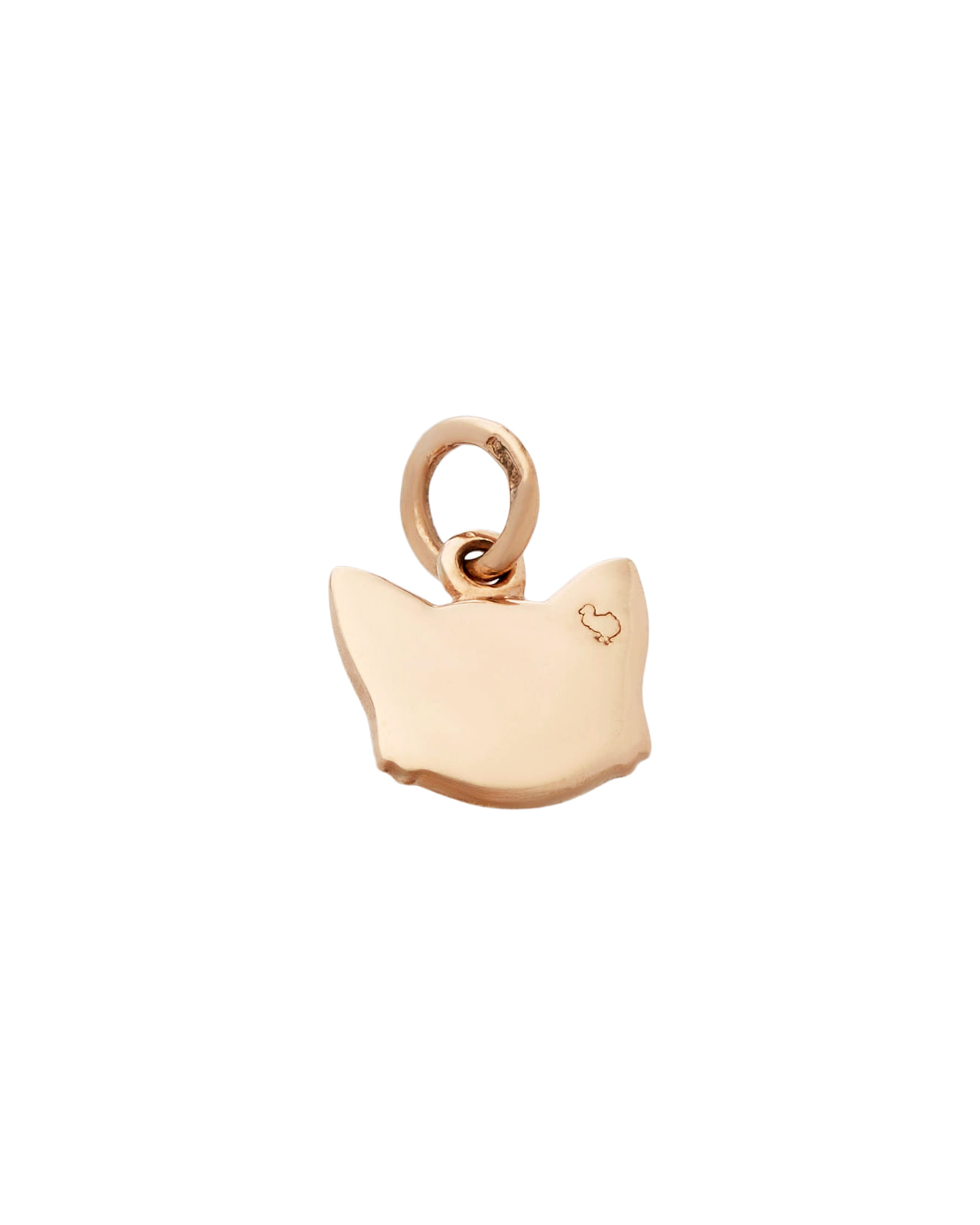 Ciondolo dodo gatto in oro rosa 9kt-2