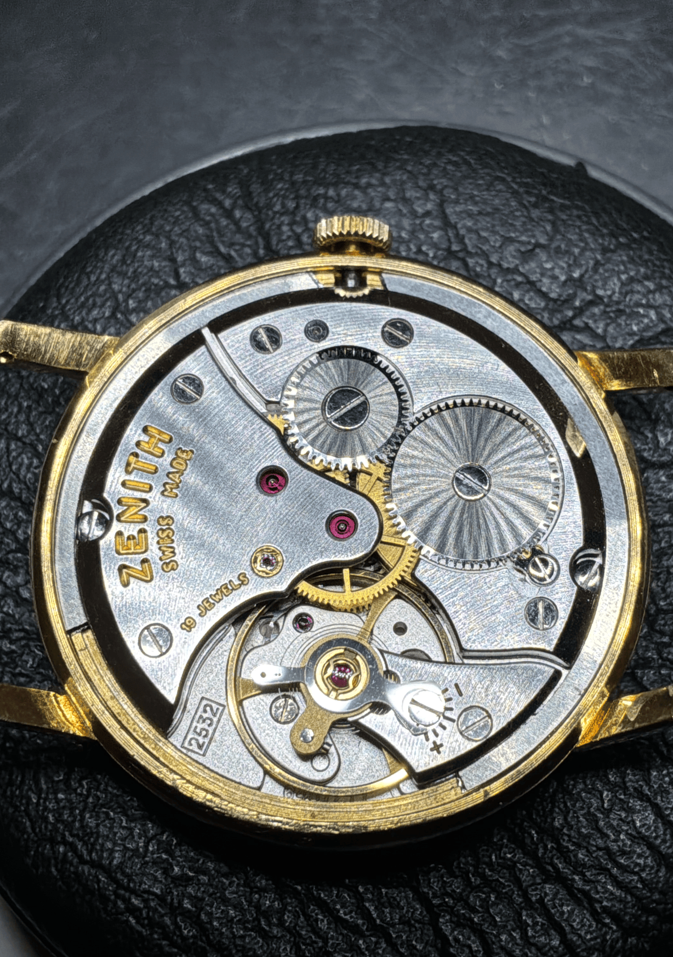 Zenith stellina classic vintage 18kt 32 mm cal 2532-7