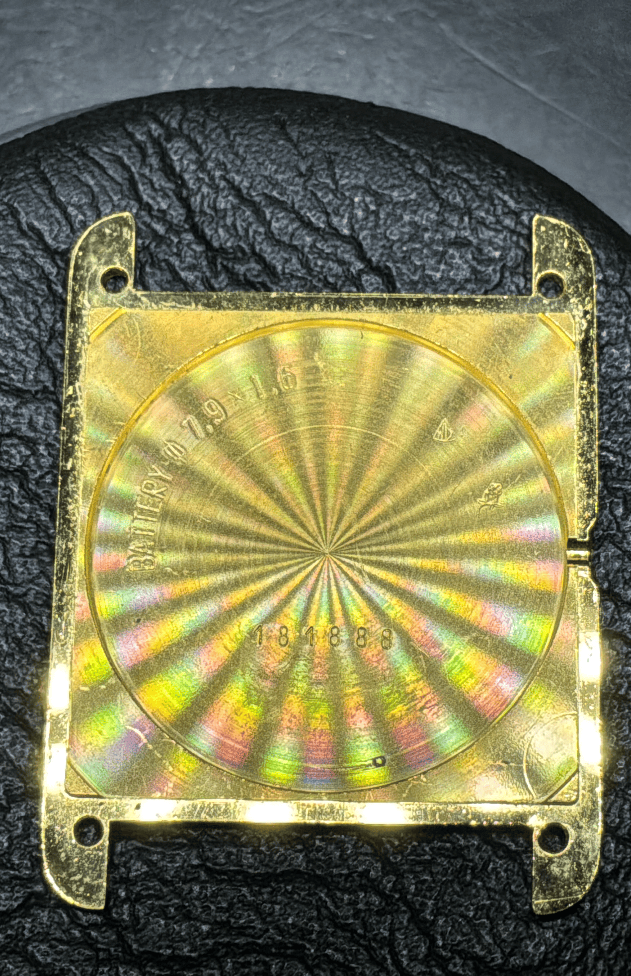 Cartier tank vermeil 23 mm ref 1615-8