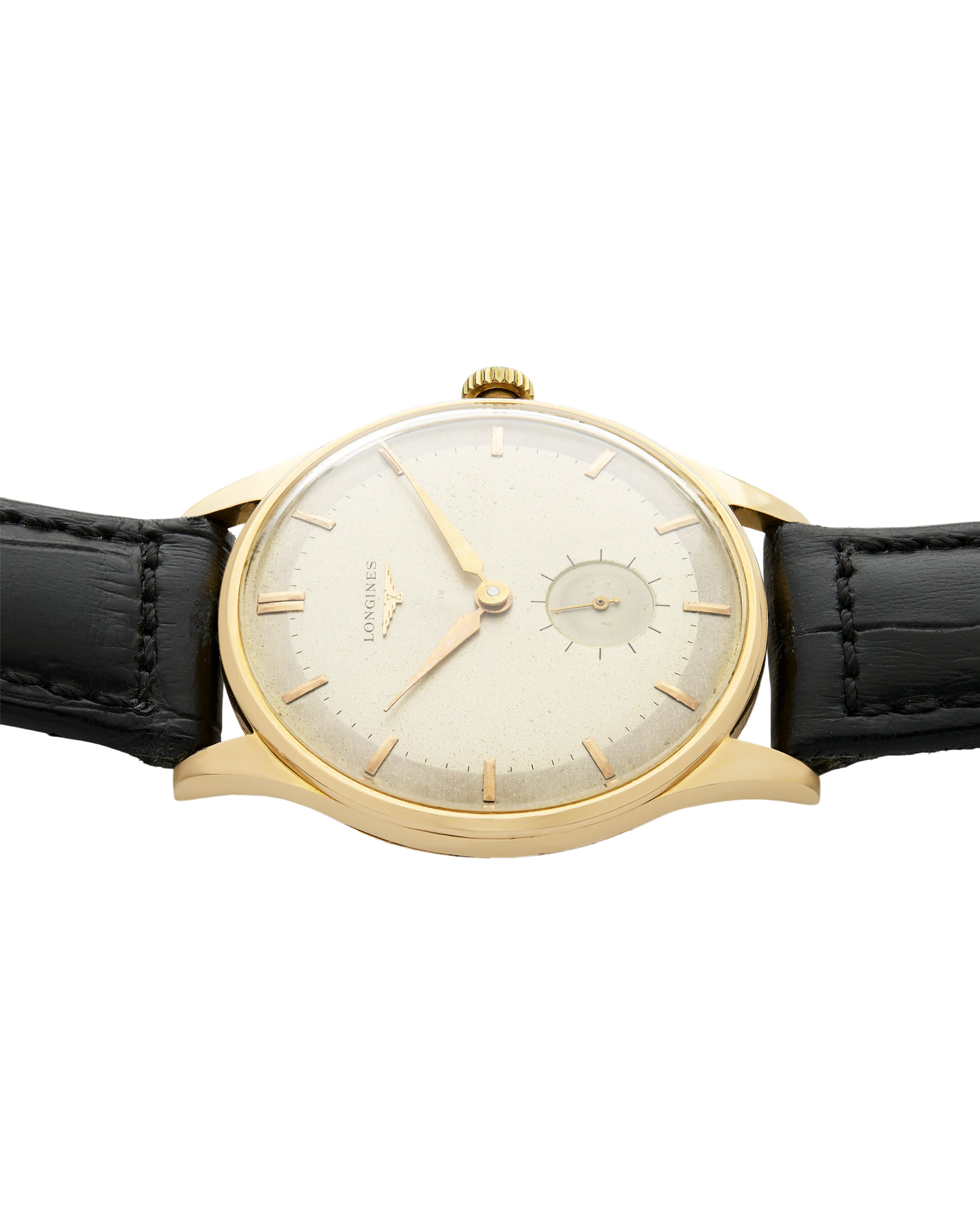 Longines calatrava cal27ms oversized 18 kt 36mm fancy lugs-3