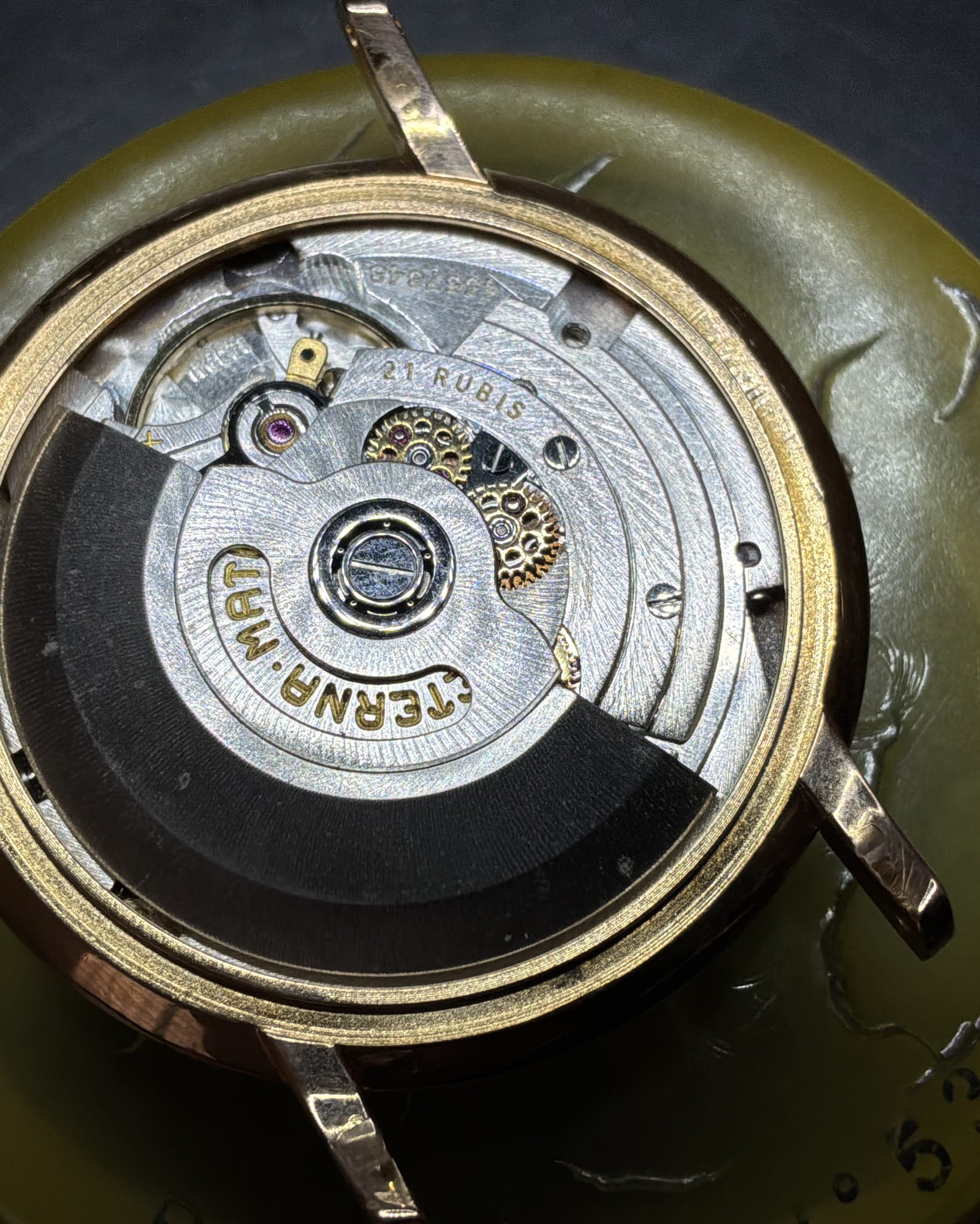 Eterna matic centenaire automatic oro 18kt 34 mm-8