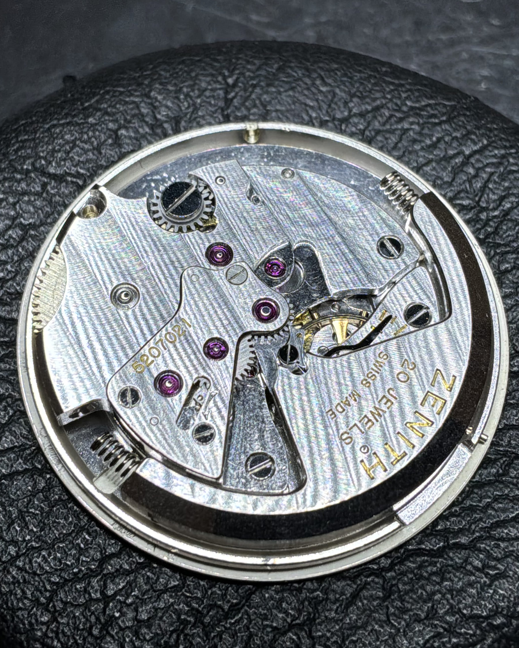 Zenith stellina automatic bumper 133 oro 18kt 35mm-9