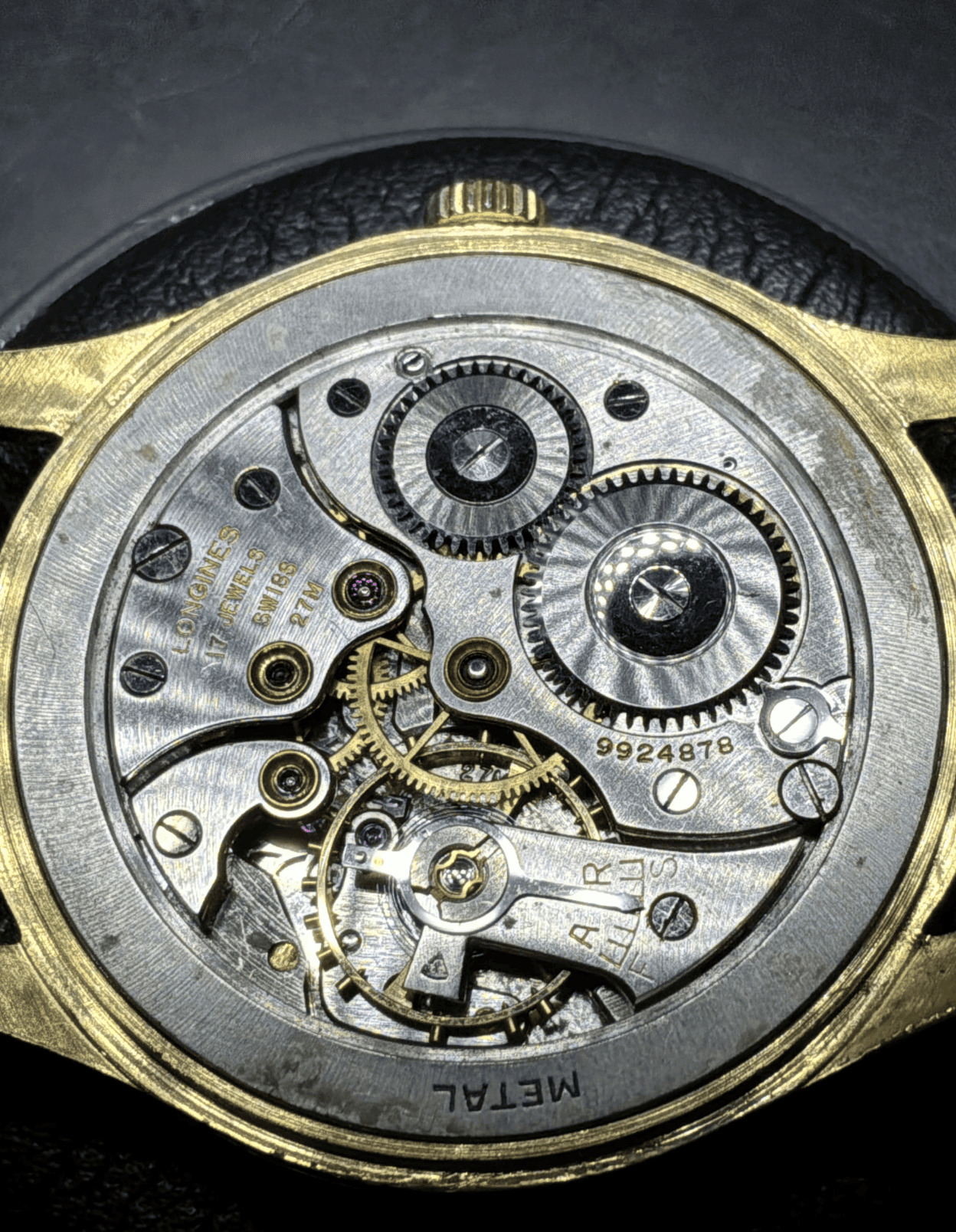 Longines calatrava cal27ms oversized 18 kt 36mm fancy lugs-7