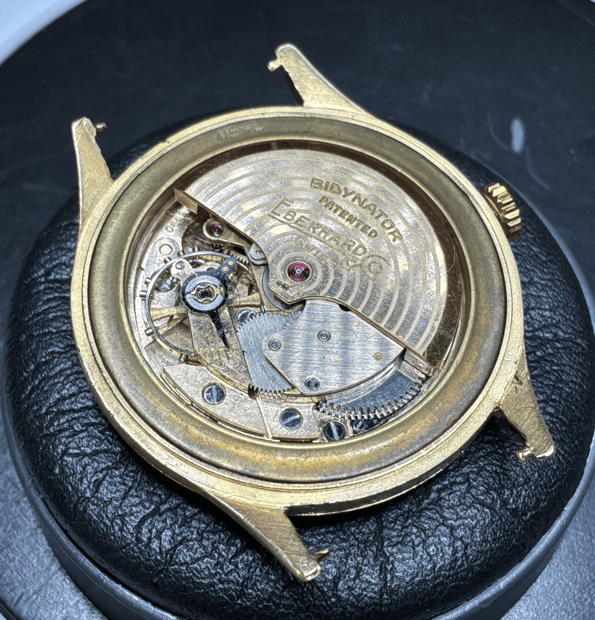 Eberhard & co. classic automatic 18kt rose gold 35 mm-7