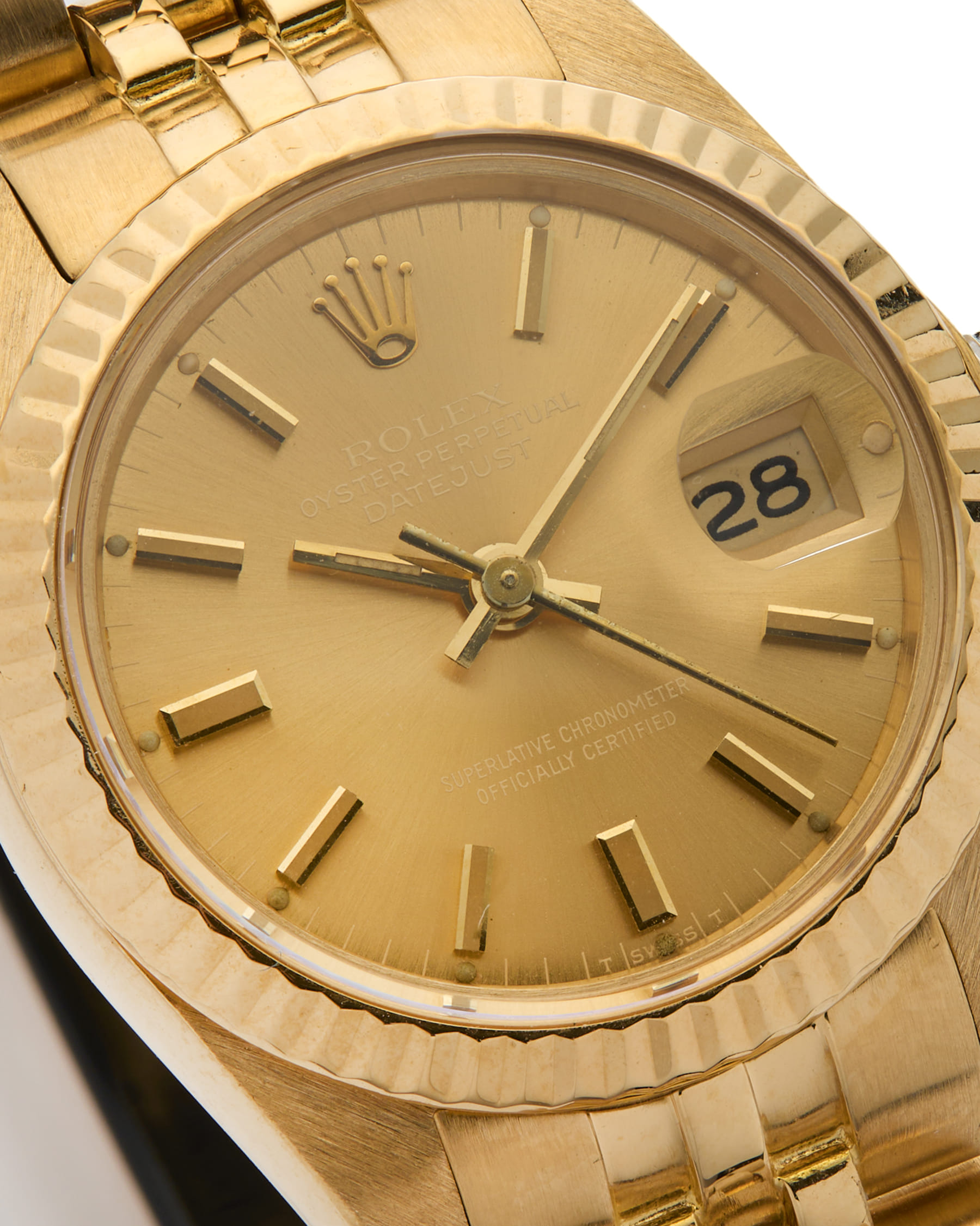 Rolex lady datejust 26mm yellow gold 18kt ref 6917-2