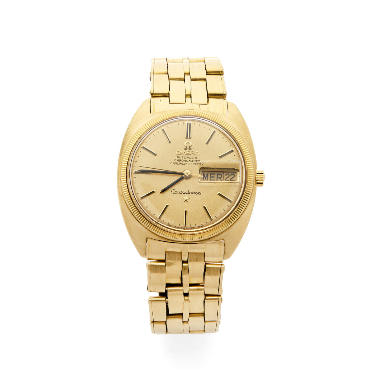 Omega constellation day-date 35 mm oro 18kt-1