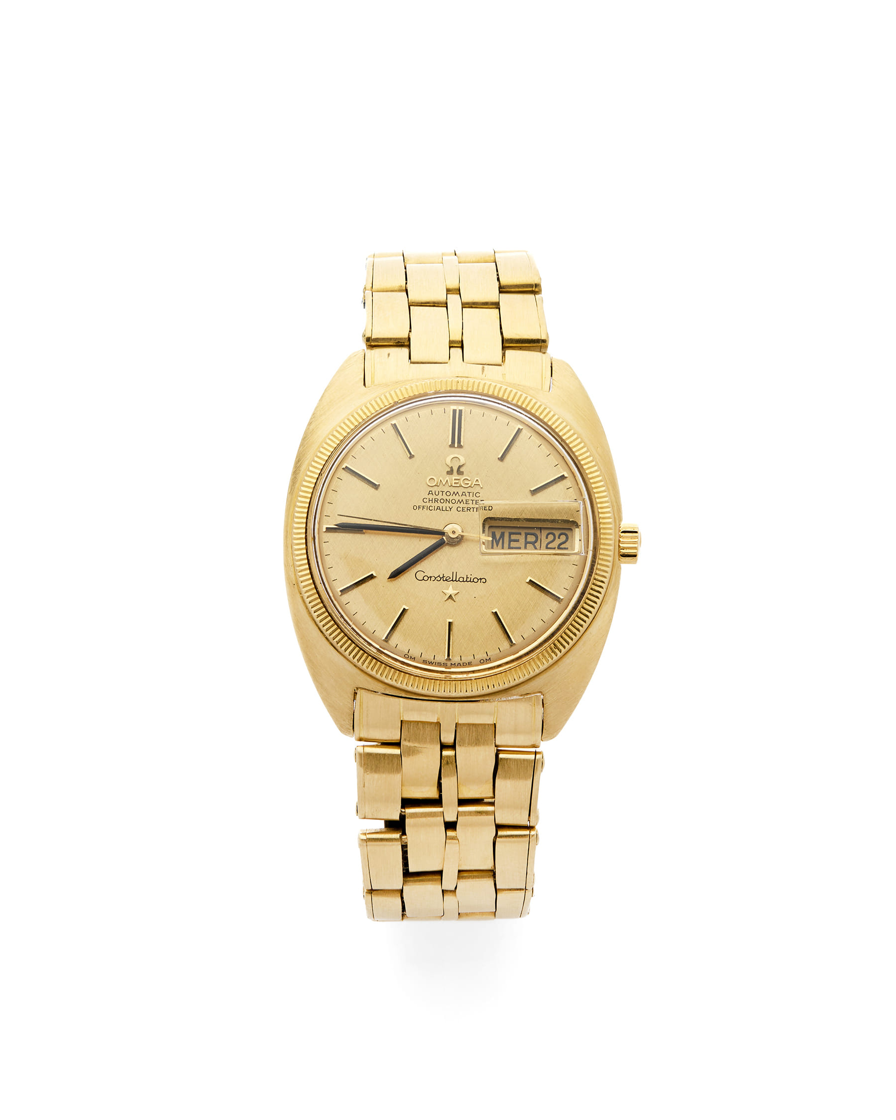 Omega constellation day-date 35 mm oro 18kt-1