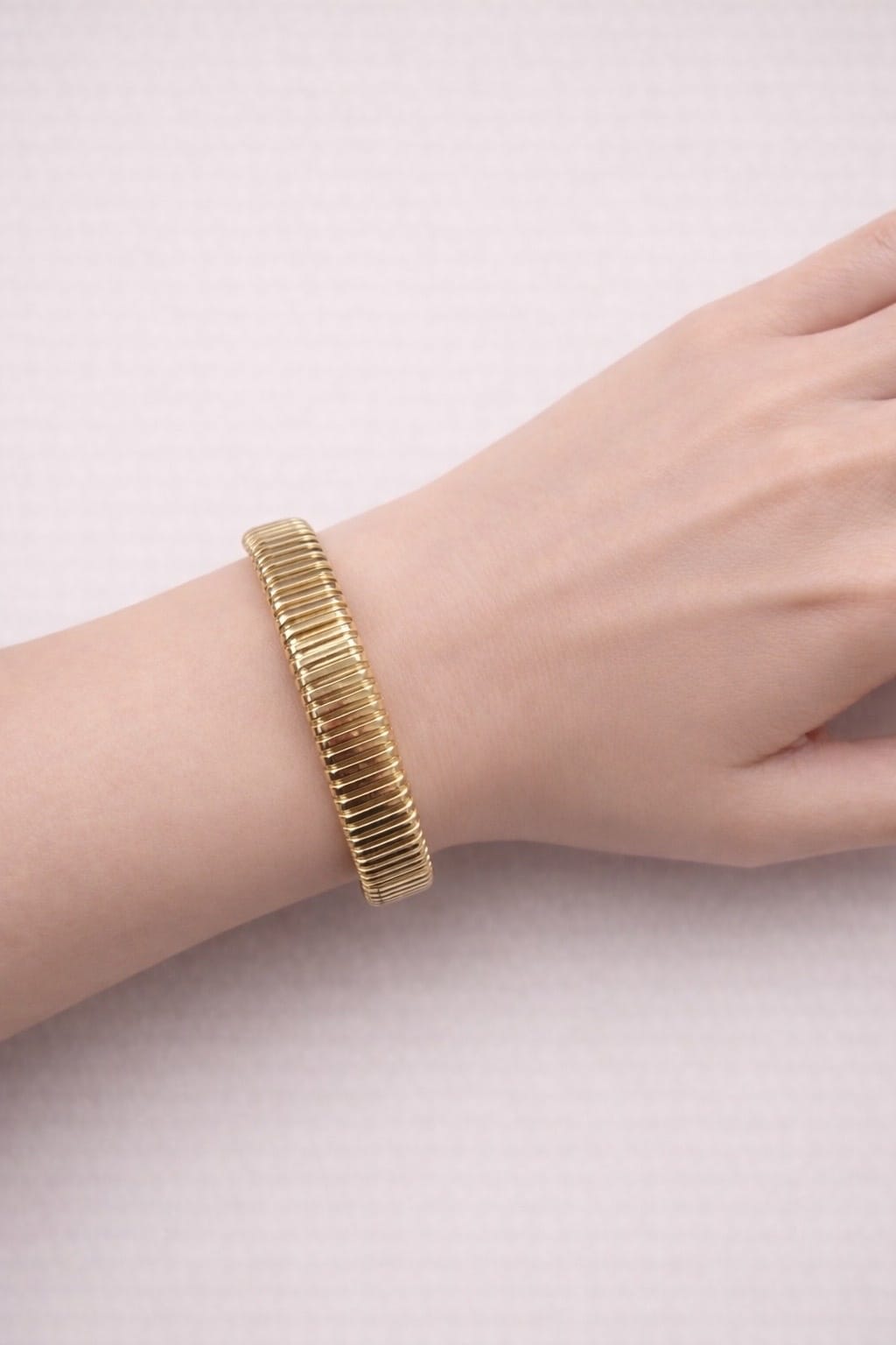 Bracciale tubogas in oro giallo 18kt-3