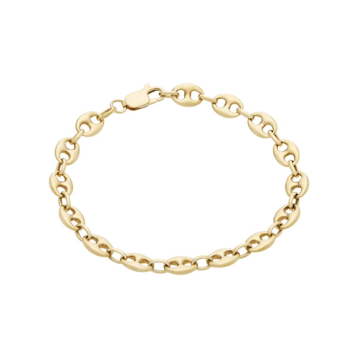 Bracciale maglia marinara oro giallo 18 kt-1