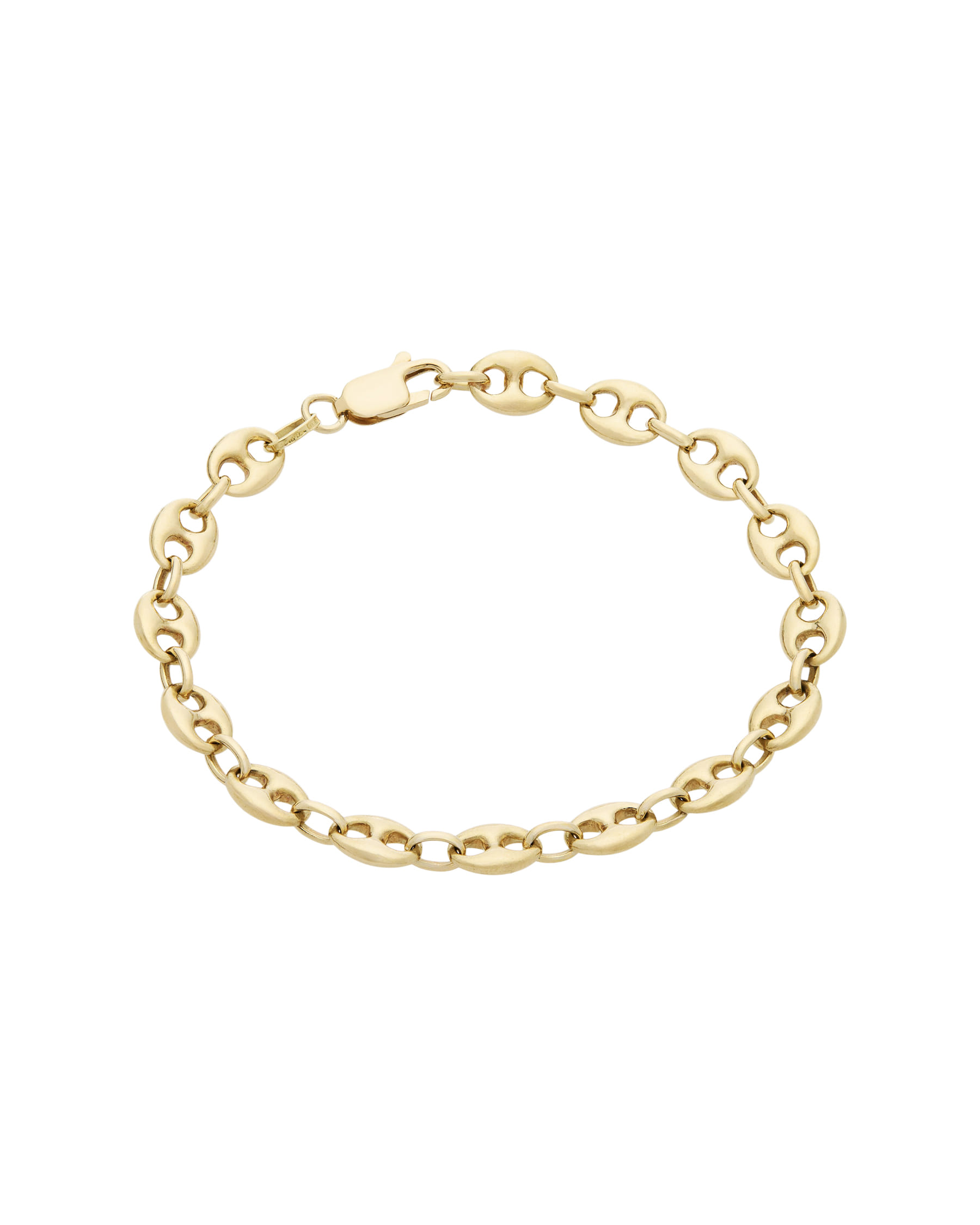 Bracciale maglia marinara oro giallo 18 kt-1