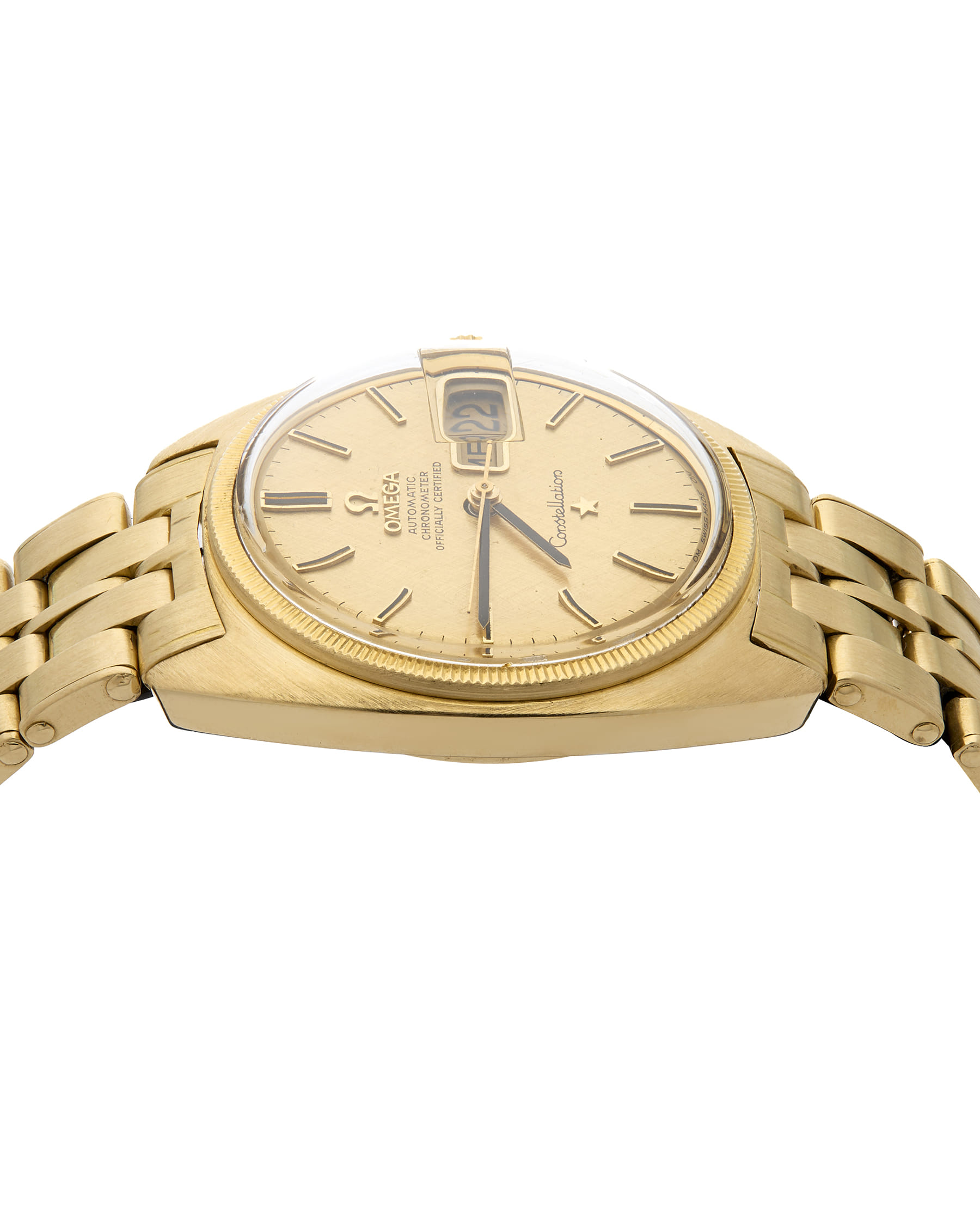 Omega constellation day-date 35 mm oro 18kt-3