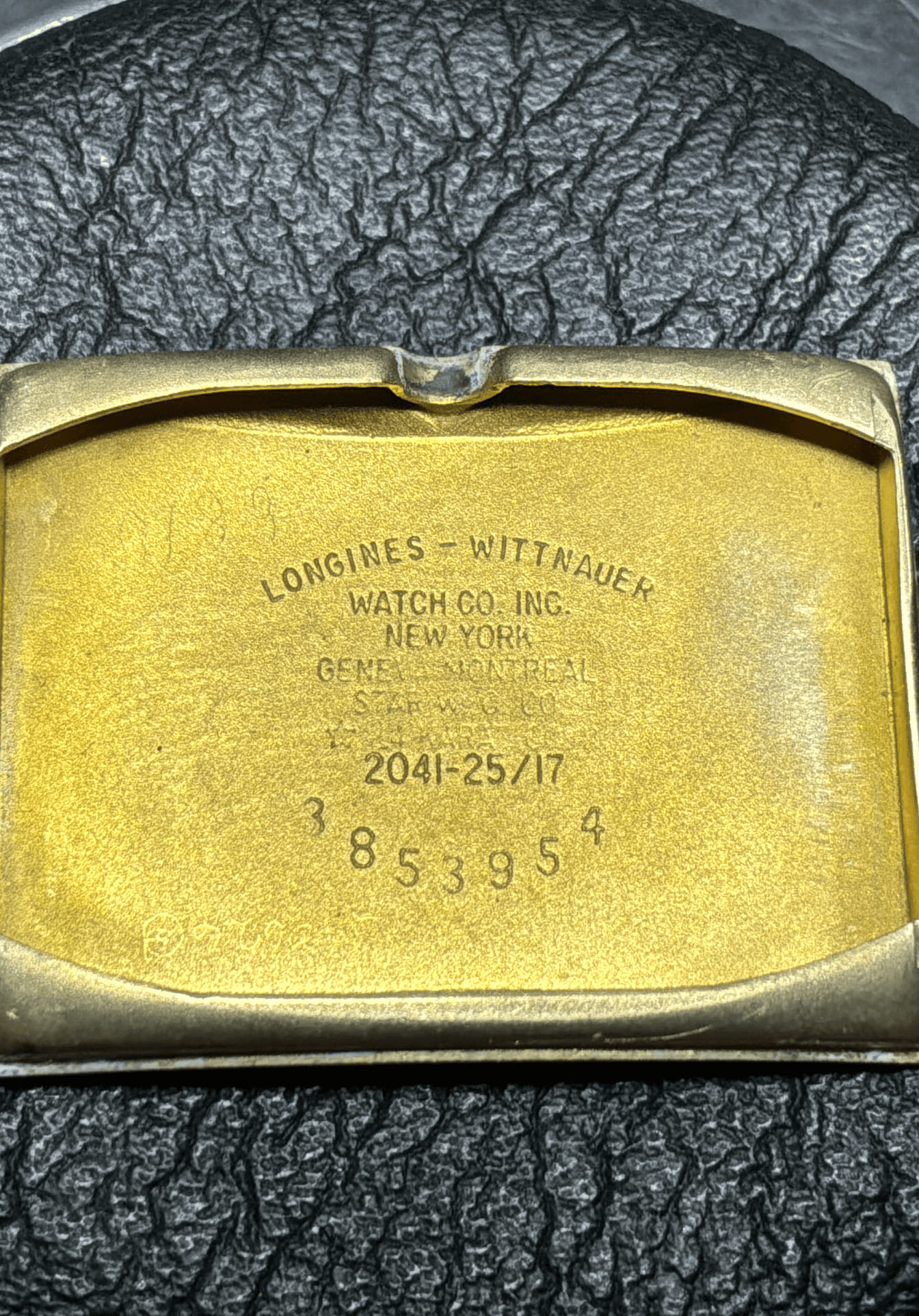 Longines tank art deco gold 14k cal 9lt diamond dial-8