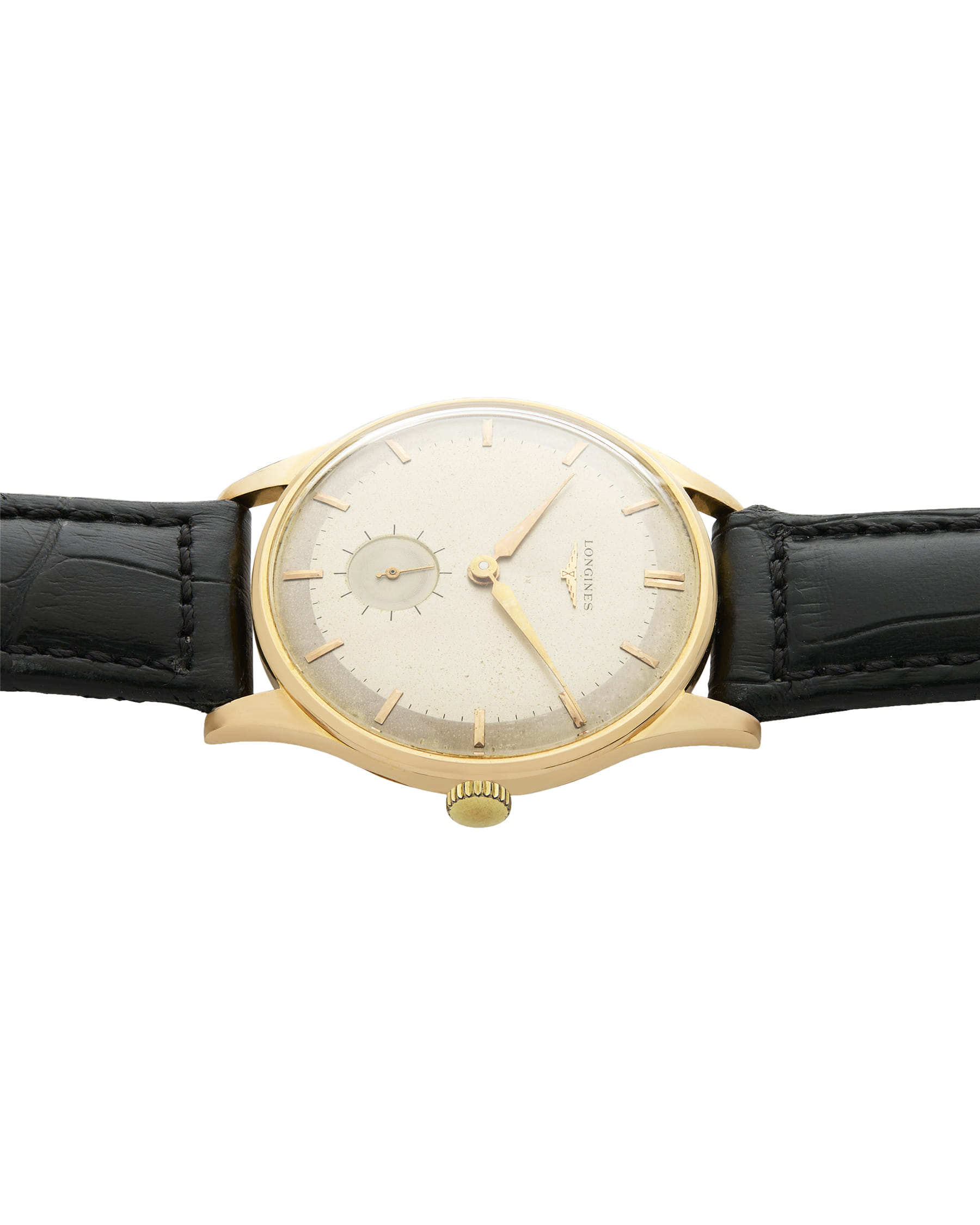 Longines calatrava cal27ms oversized 18 kt 36mm fancy lugs-4