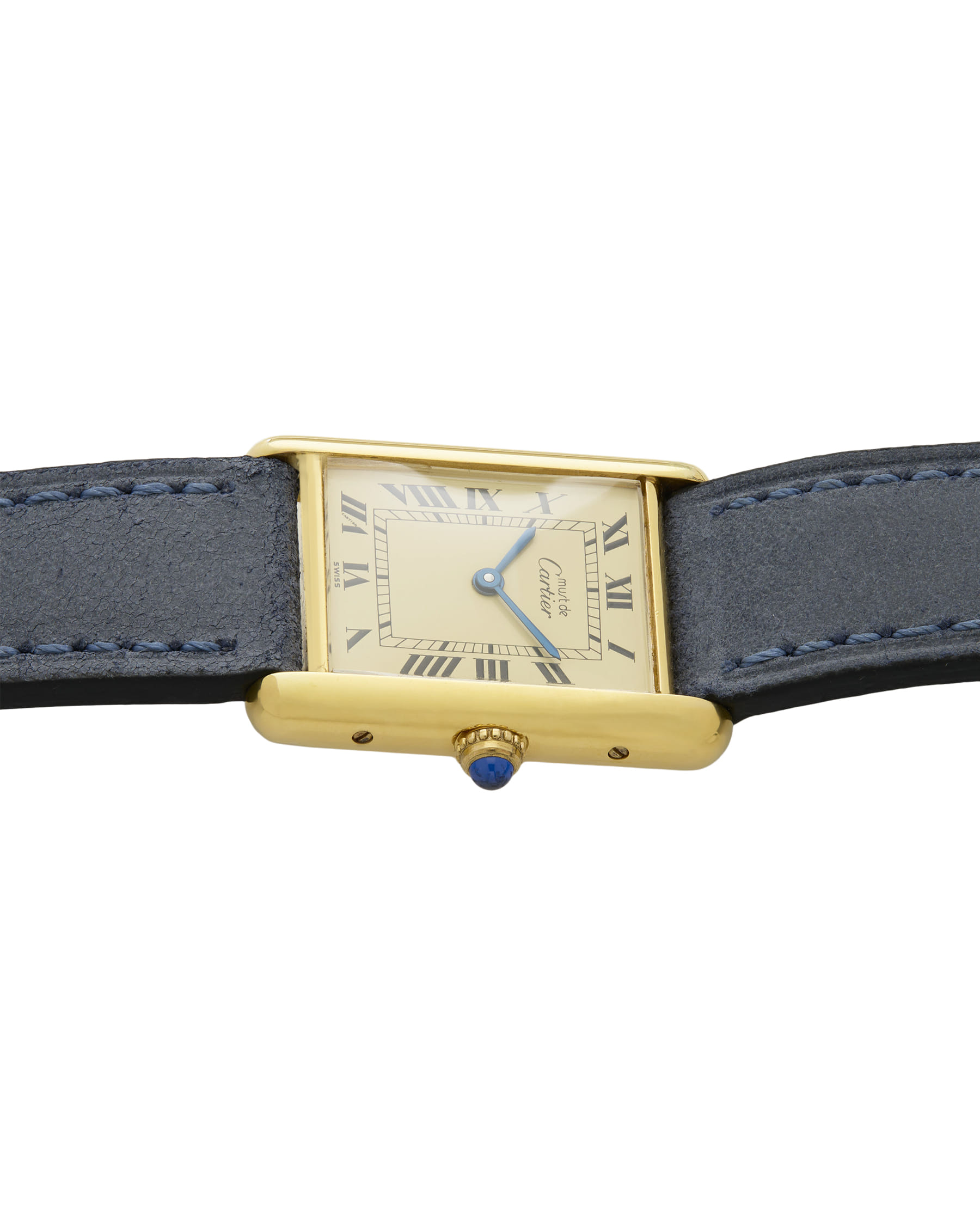 Cartier tank vermeil 23 mm ref 1615-4