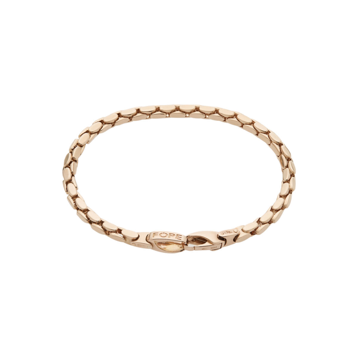 Bracciale fope eka in oro rosa 18kt-1