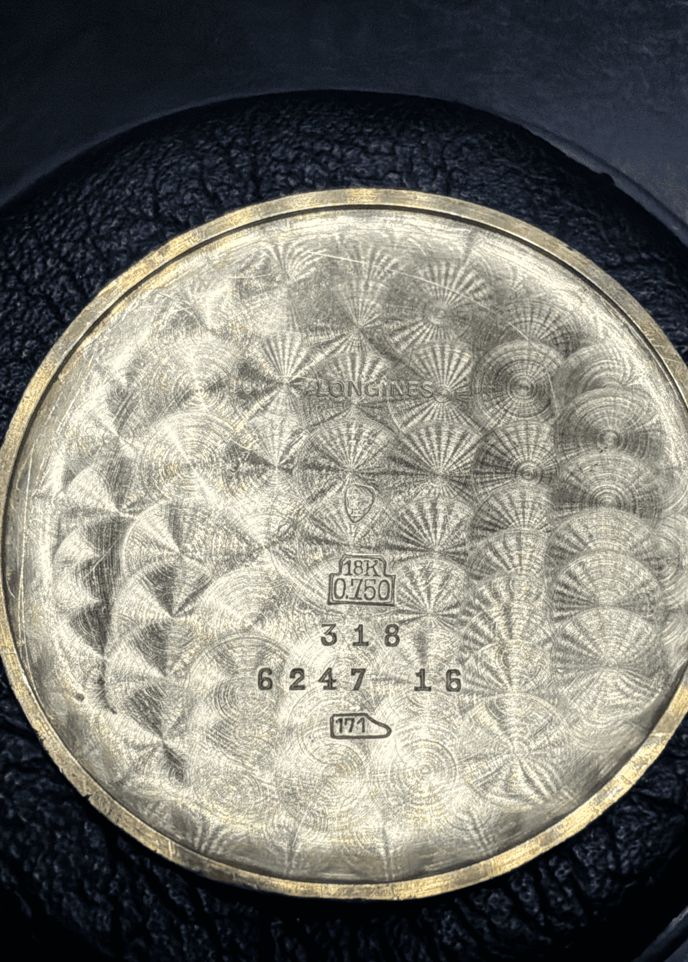 Longines calatrava cal27ms oversized 18 kt 36mm fancy lugs-8