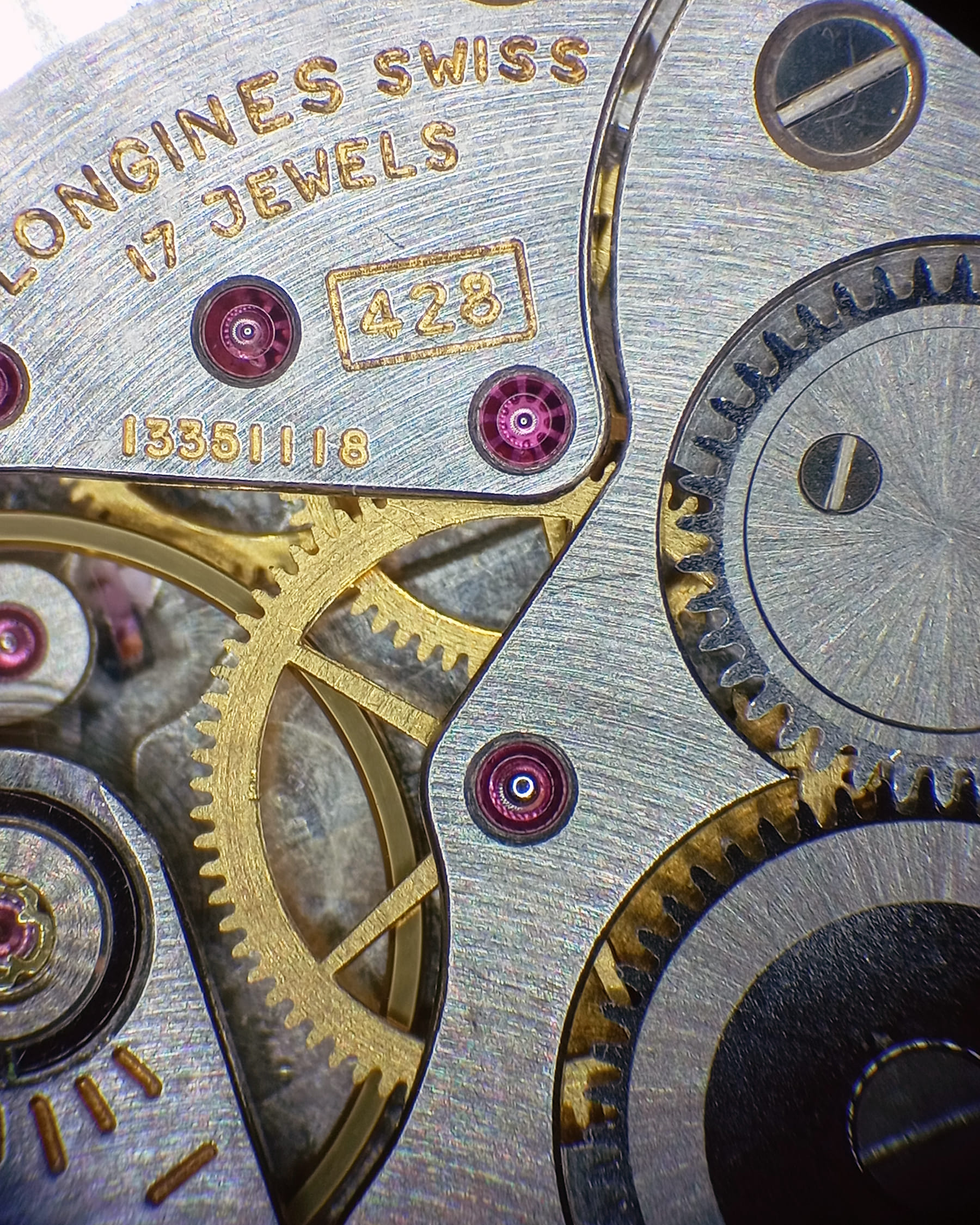 Longines calatrava 30 mm oro 18kt cal 428-7