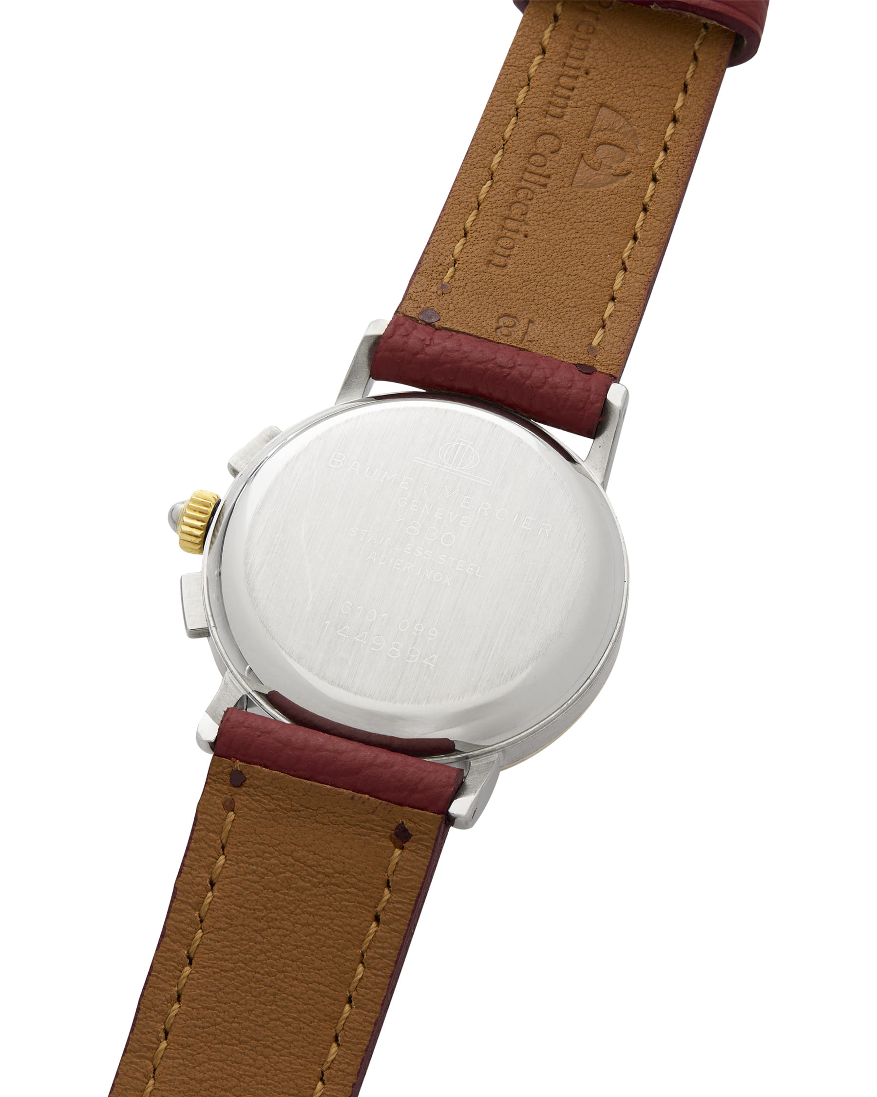 Baume & mercier chronograph steel&gold 32 mm-5