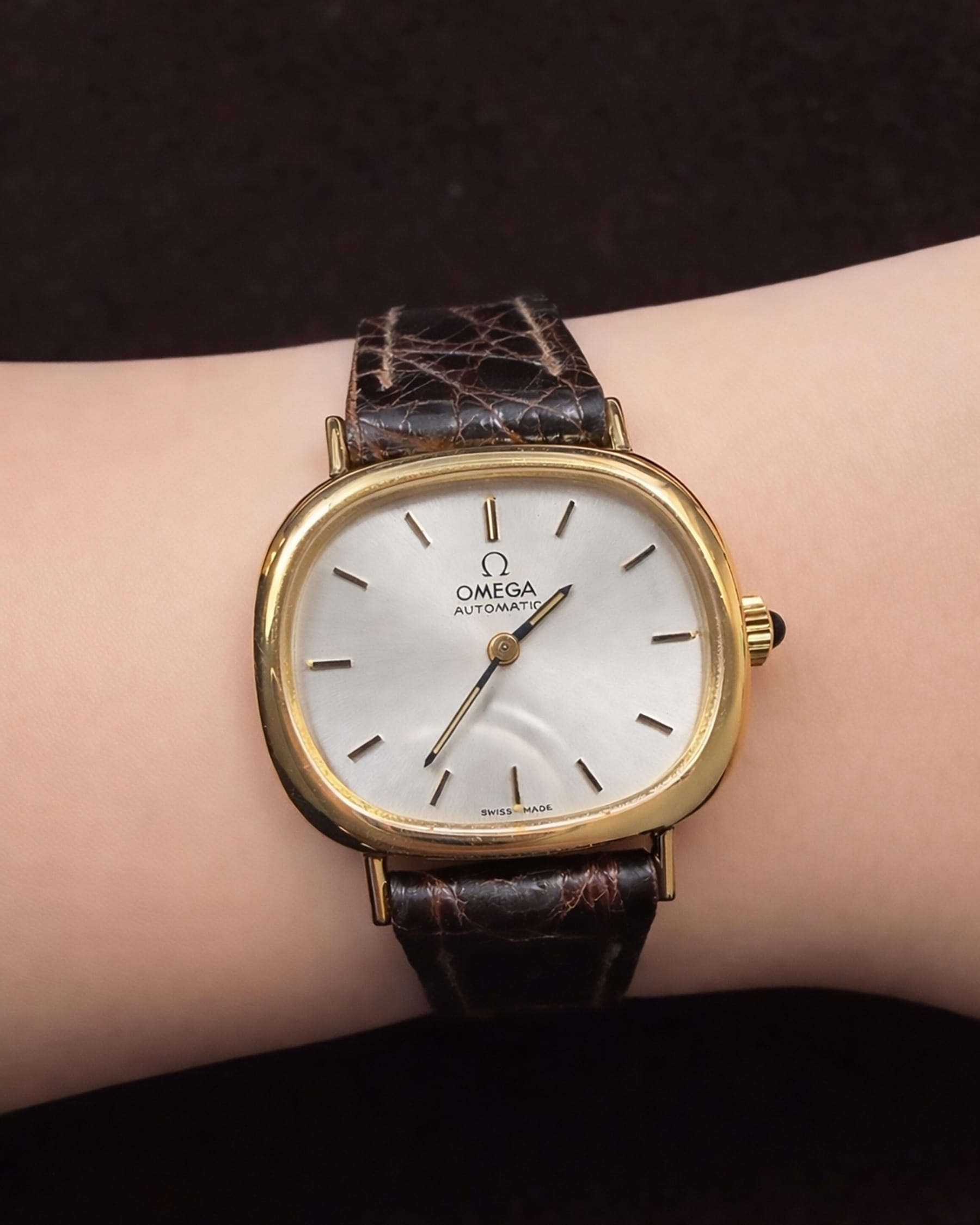 Omega lady automatic oro 18 kt-9