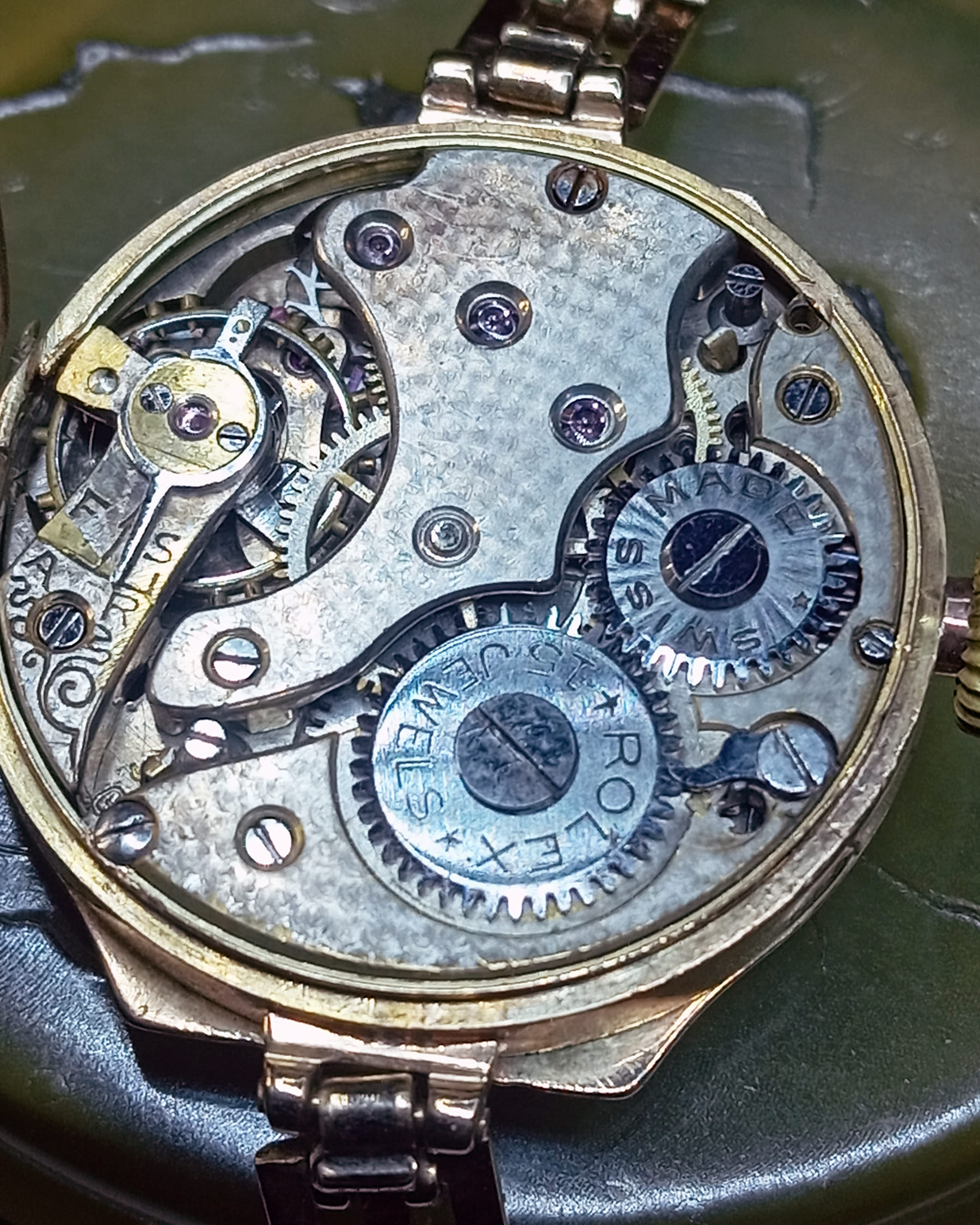 Rolex lady d’epoca in oro 9 kt-8