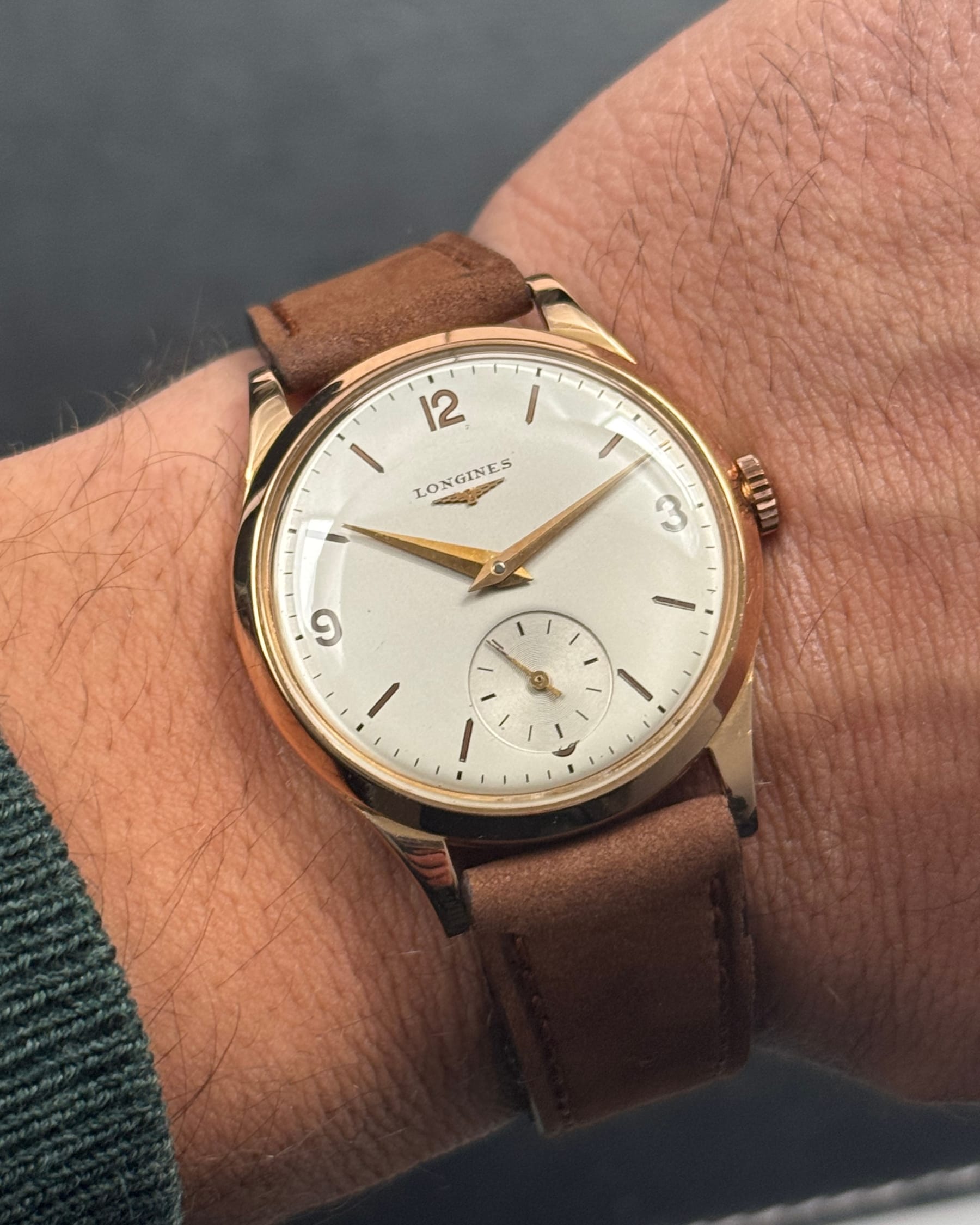 Longines calatrava 35mm 18kt cal 30l-9