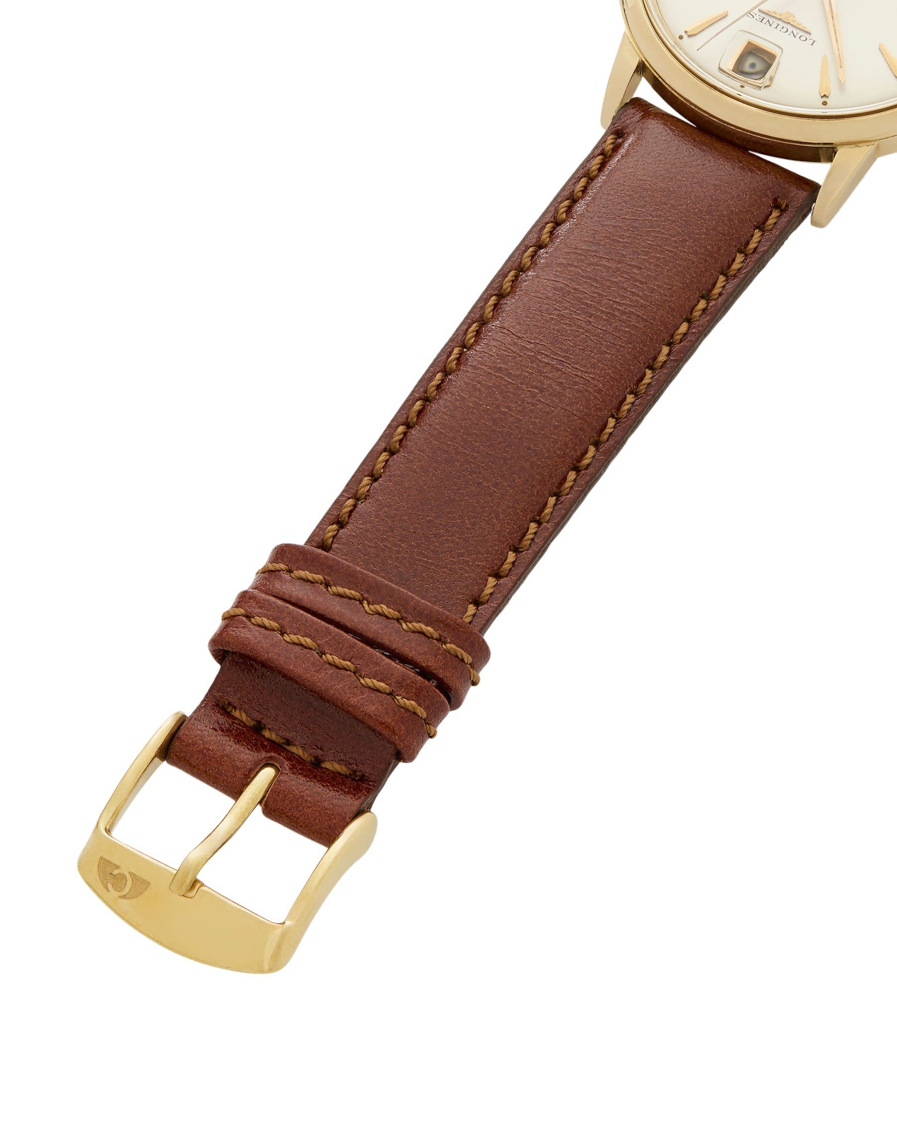 Longines automatic date oro 18 kt 35 mm cal 291-6