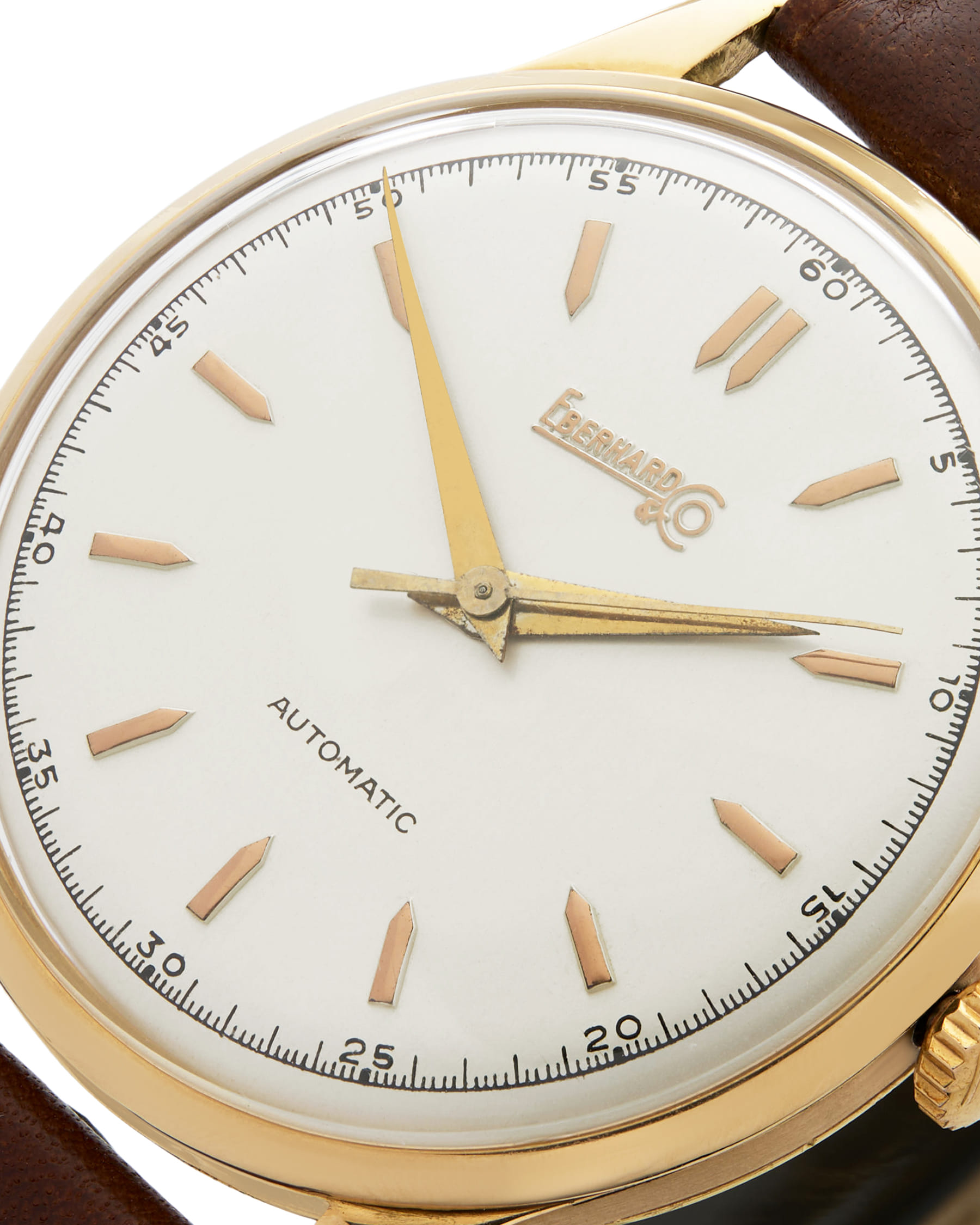 Eberhard & co. classic automatic 18kt rose gold 35 mm-2