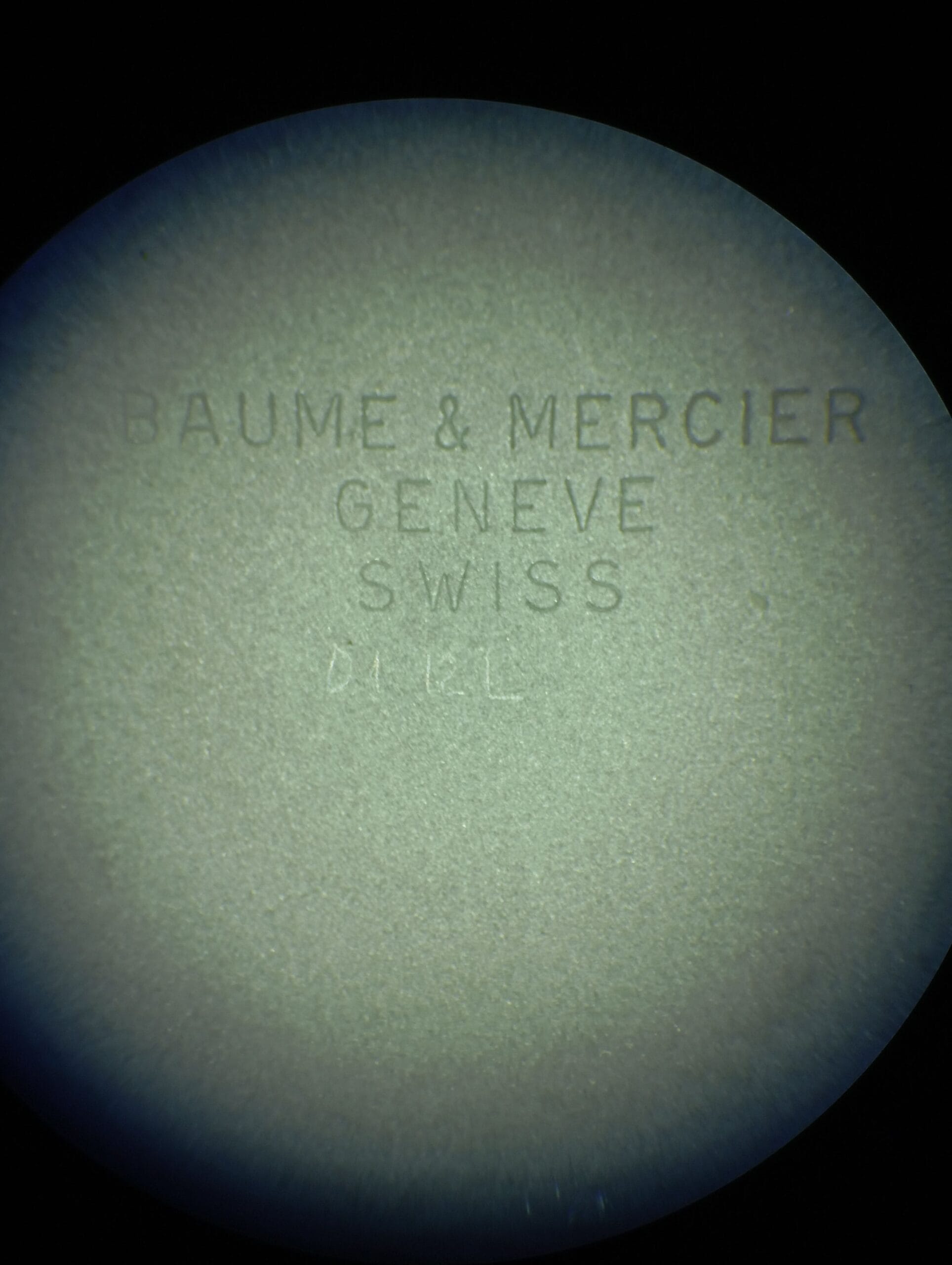 Baume & mercier chronograph steel&gold 32 mm-9