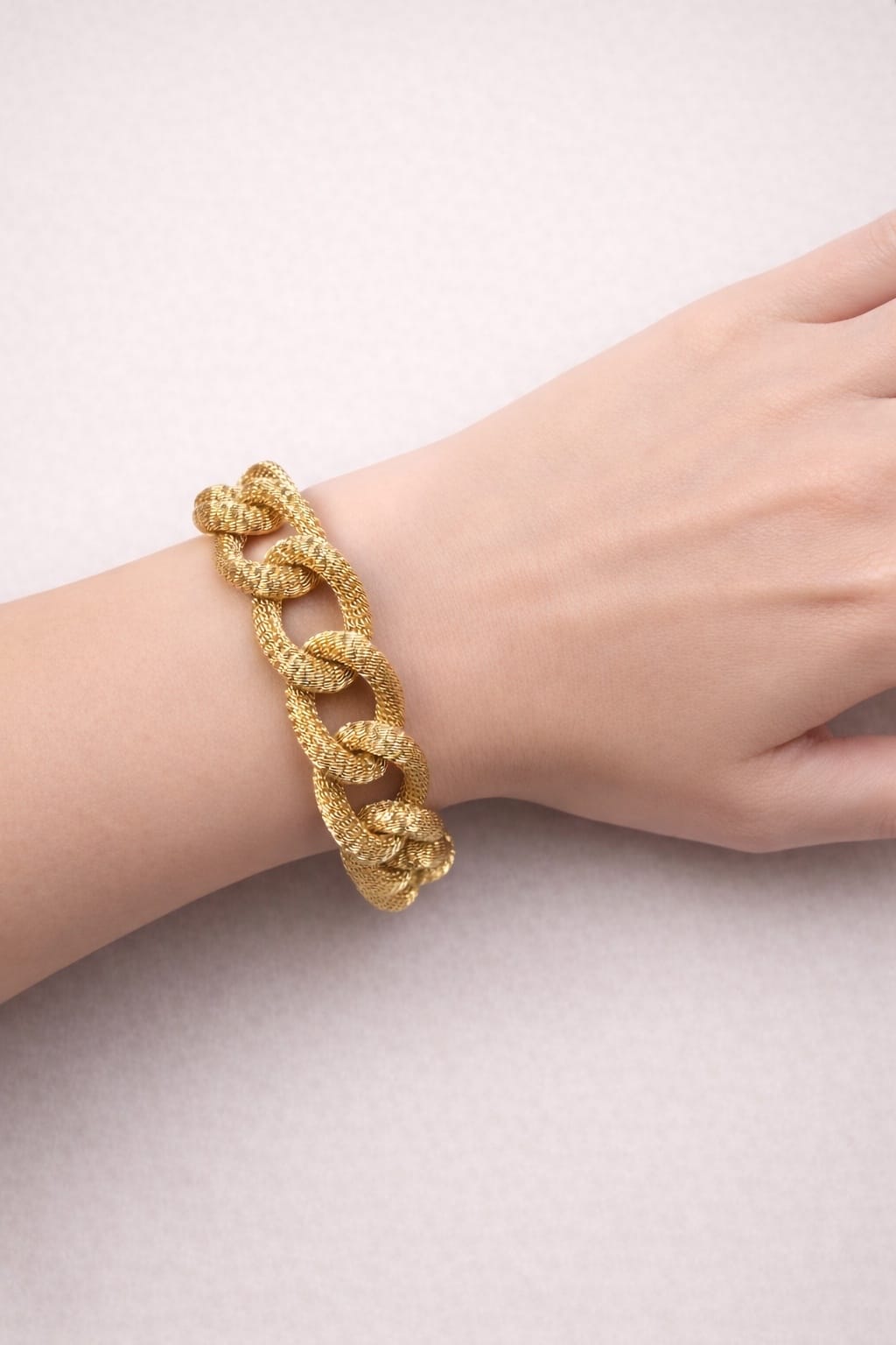 Bracciale vintage filippini verona in oro 18kt-3