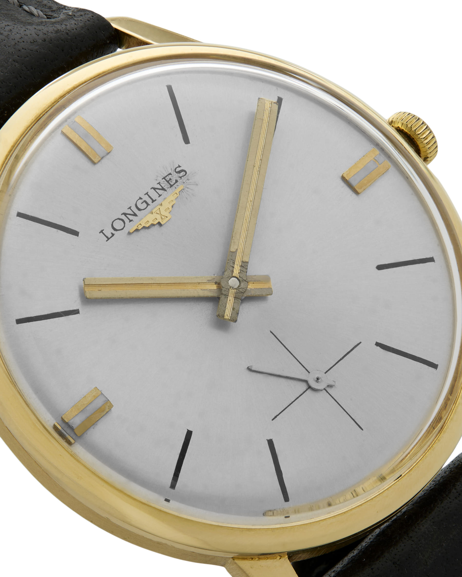 Longines classic vintage 18kt 34 mm cal 490-2