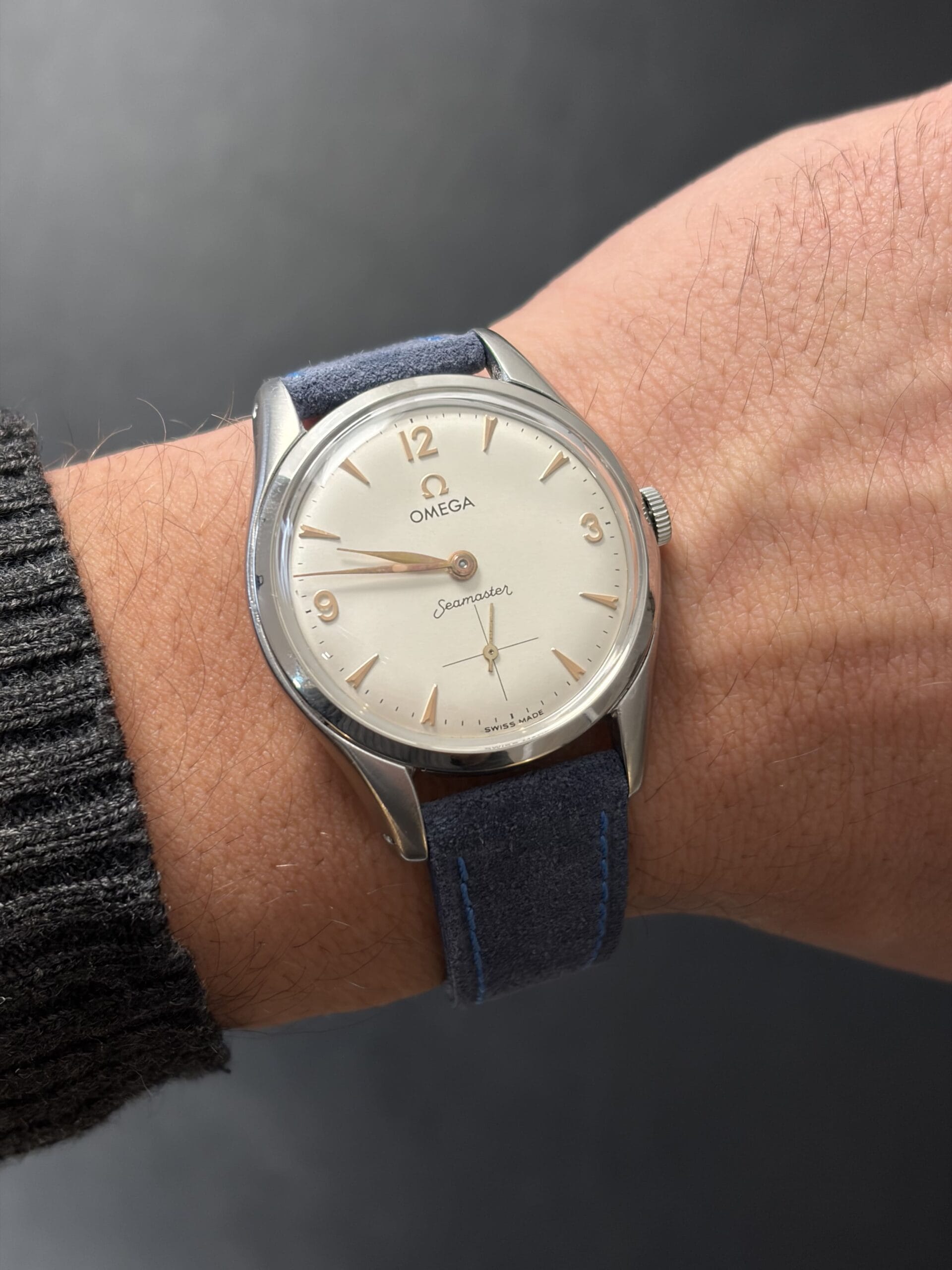 Omega seamaster classic jumbo 36mm ref 2503-7-9