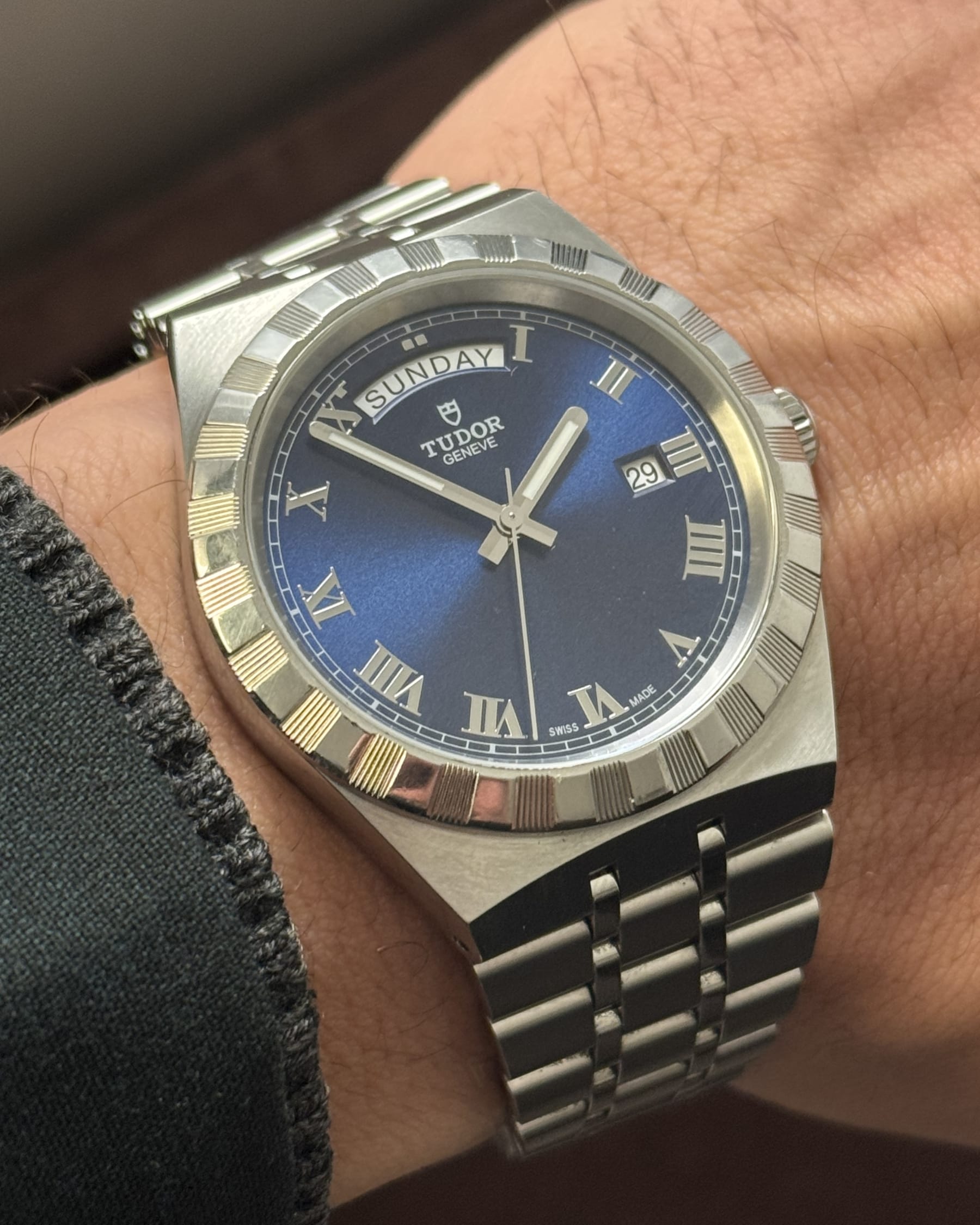 Tudor royal day date 41mm ref 28600-8