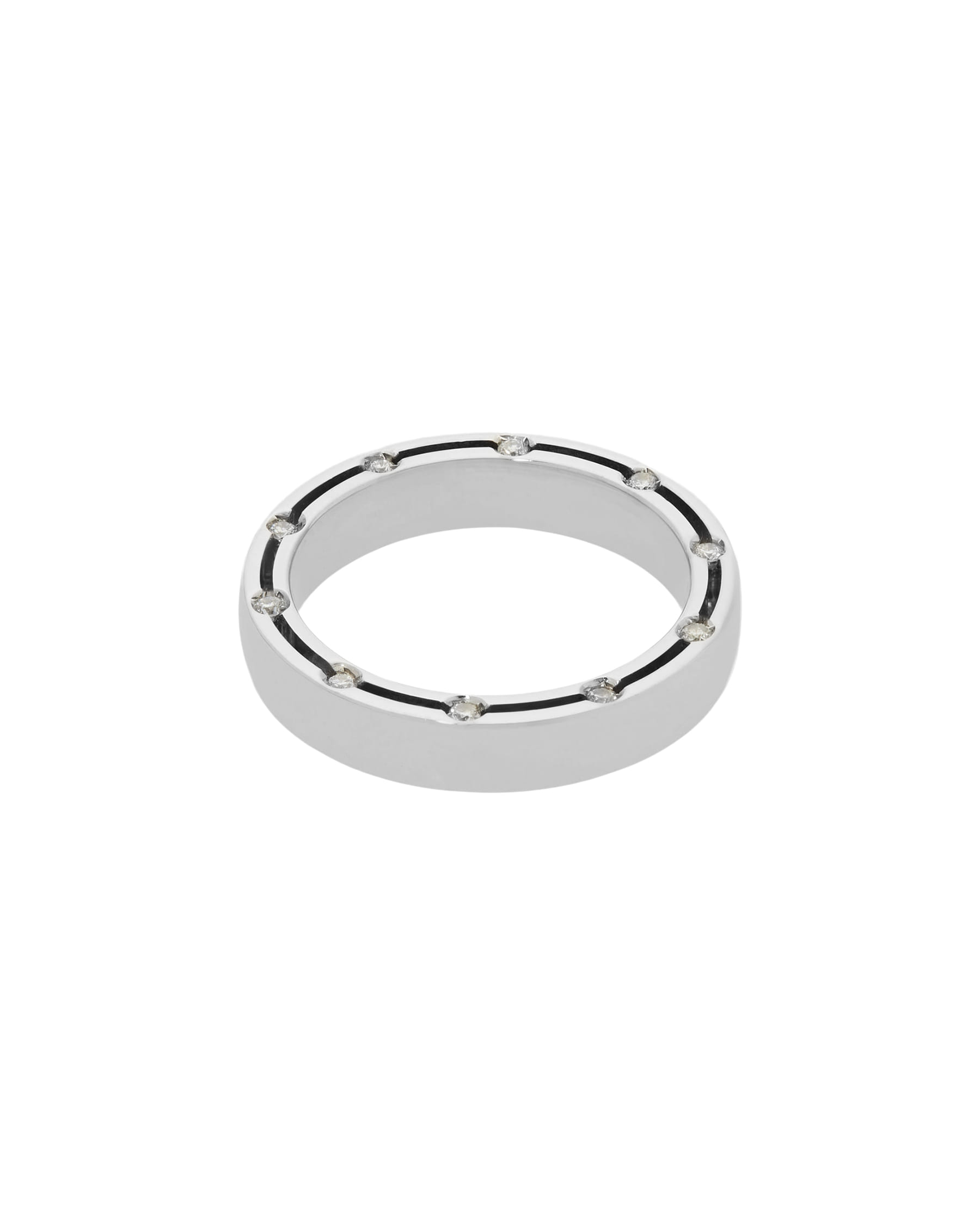 Fede damiani d.side in oro bianco con diamanti-2