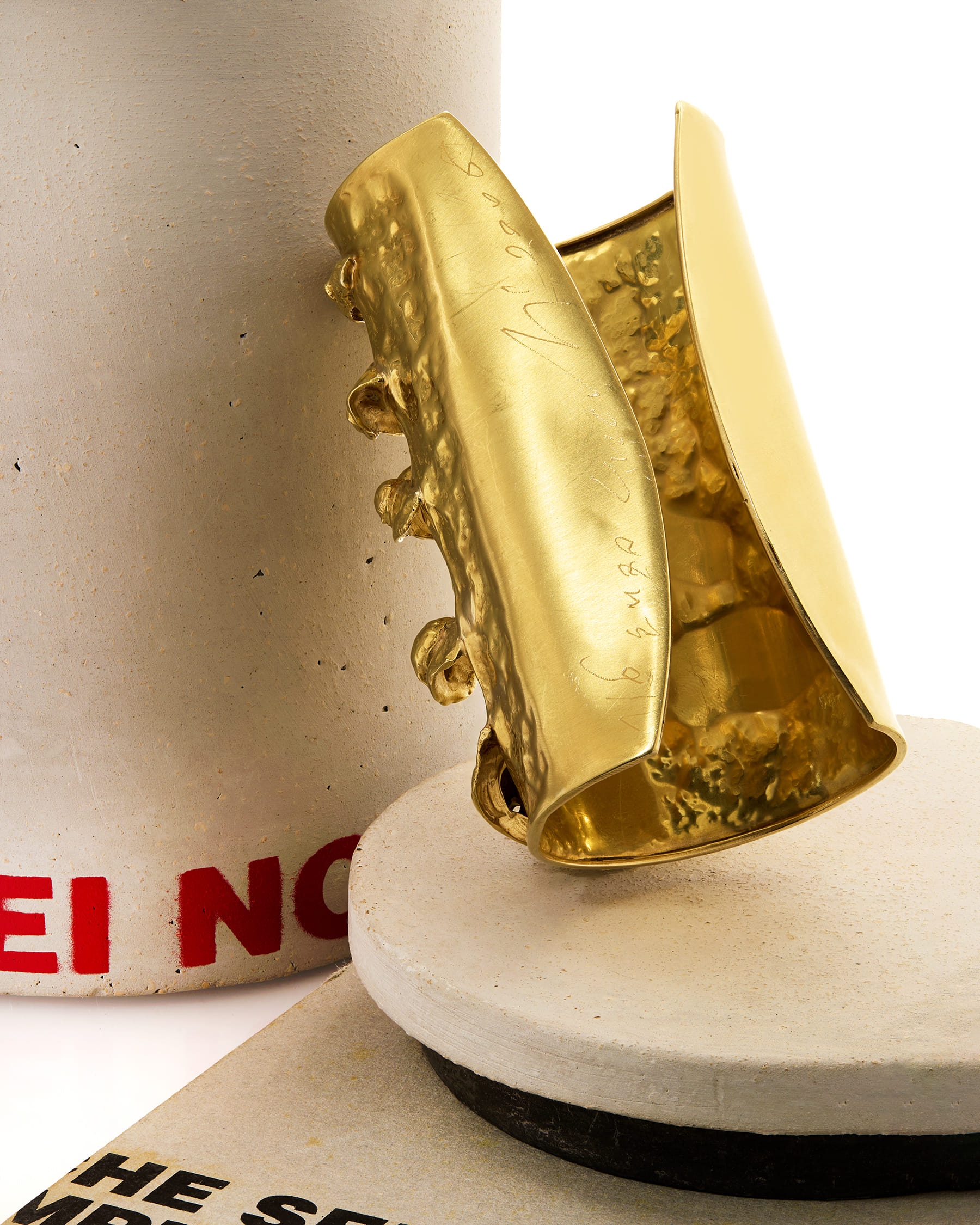 Bracciale enzo cucchi mare che sei nostro in oro giallo-5