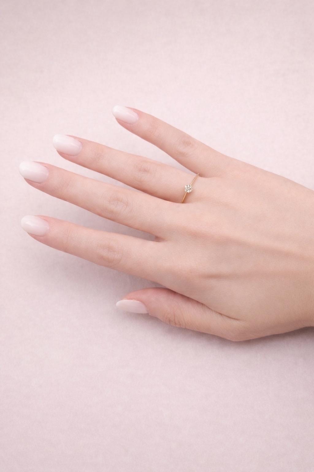 Anello magic fiore in oro giallo con diamanti-4