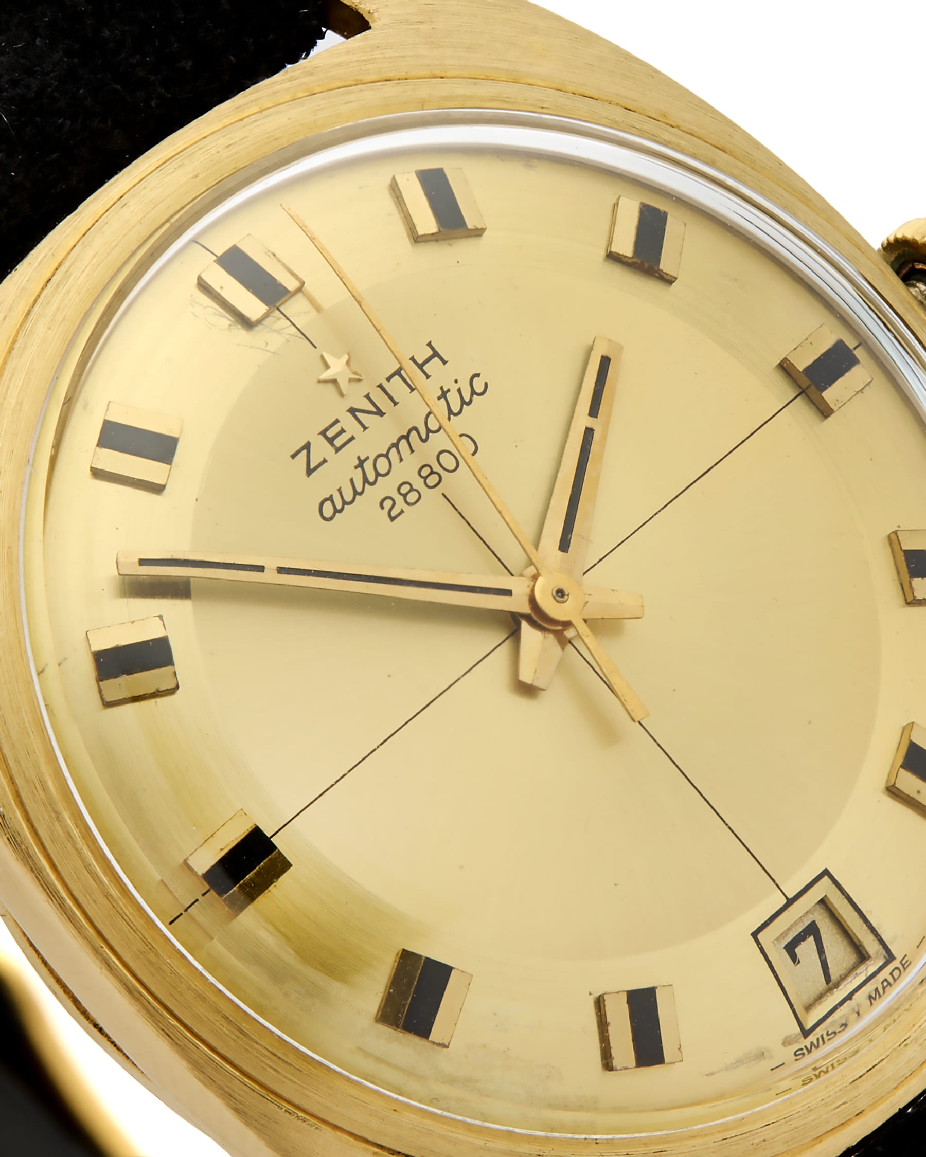 Zenith 28800 automatic date 18kt cal 2562pc-2