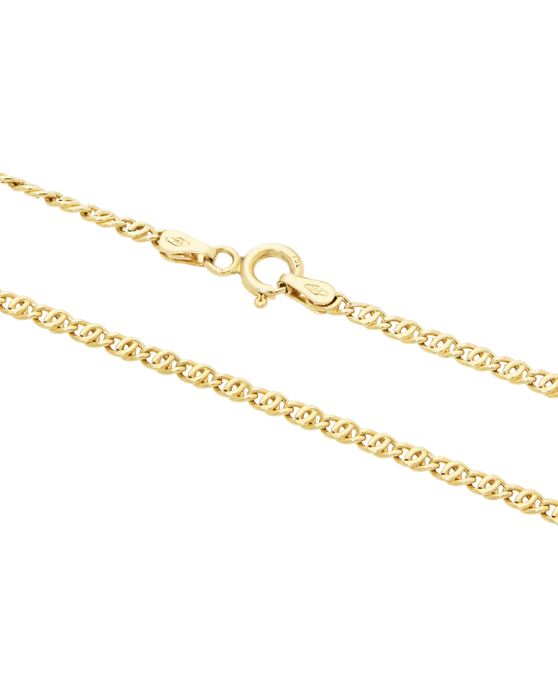 Cantina maglia occhio di tigre in oro giallo 18 kt-2