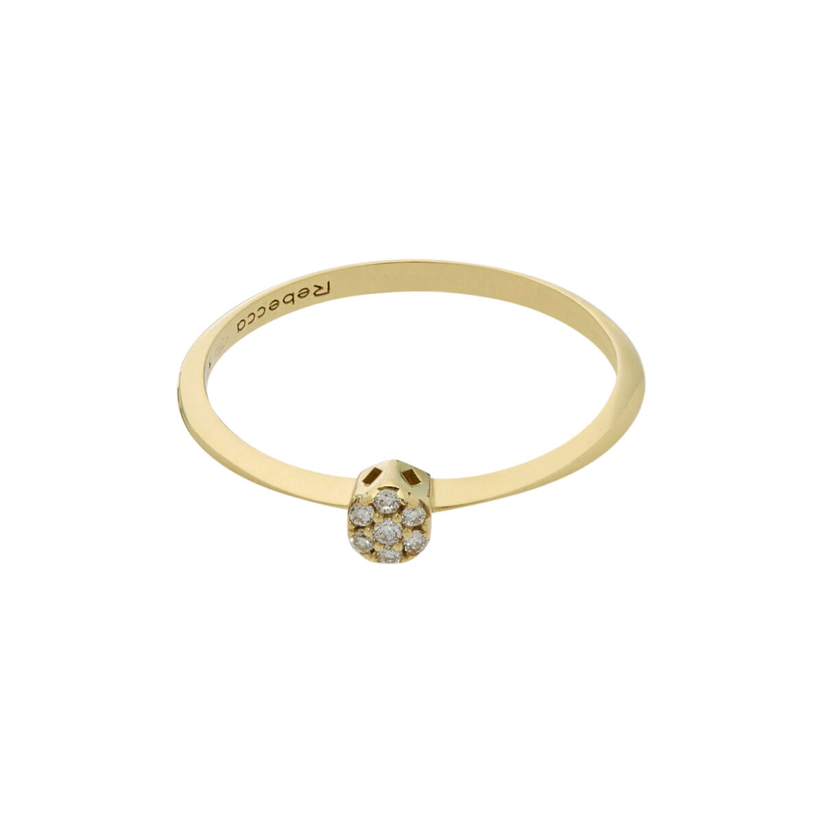 Anello magic fiore in oro giallo con diamanti-1