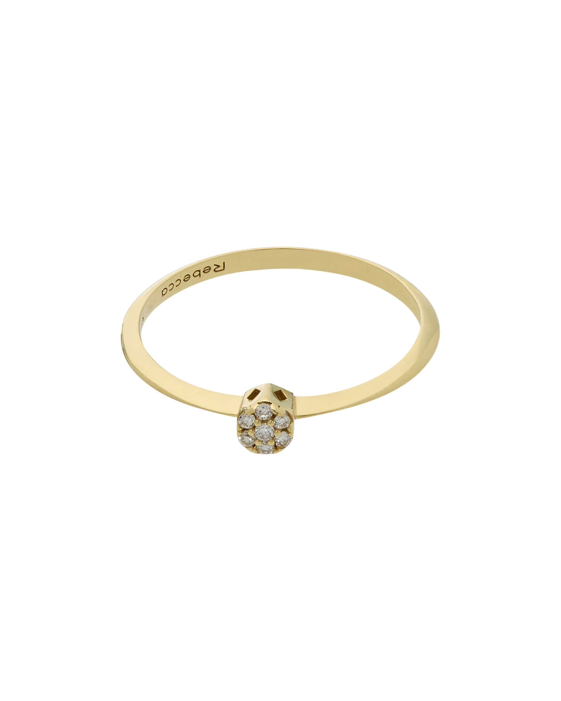 Anello magic fiore in oro giallo con diamanti-1