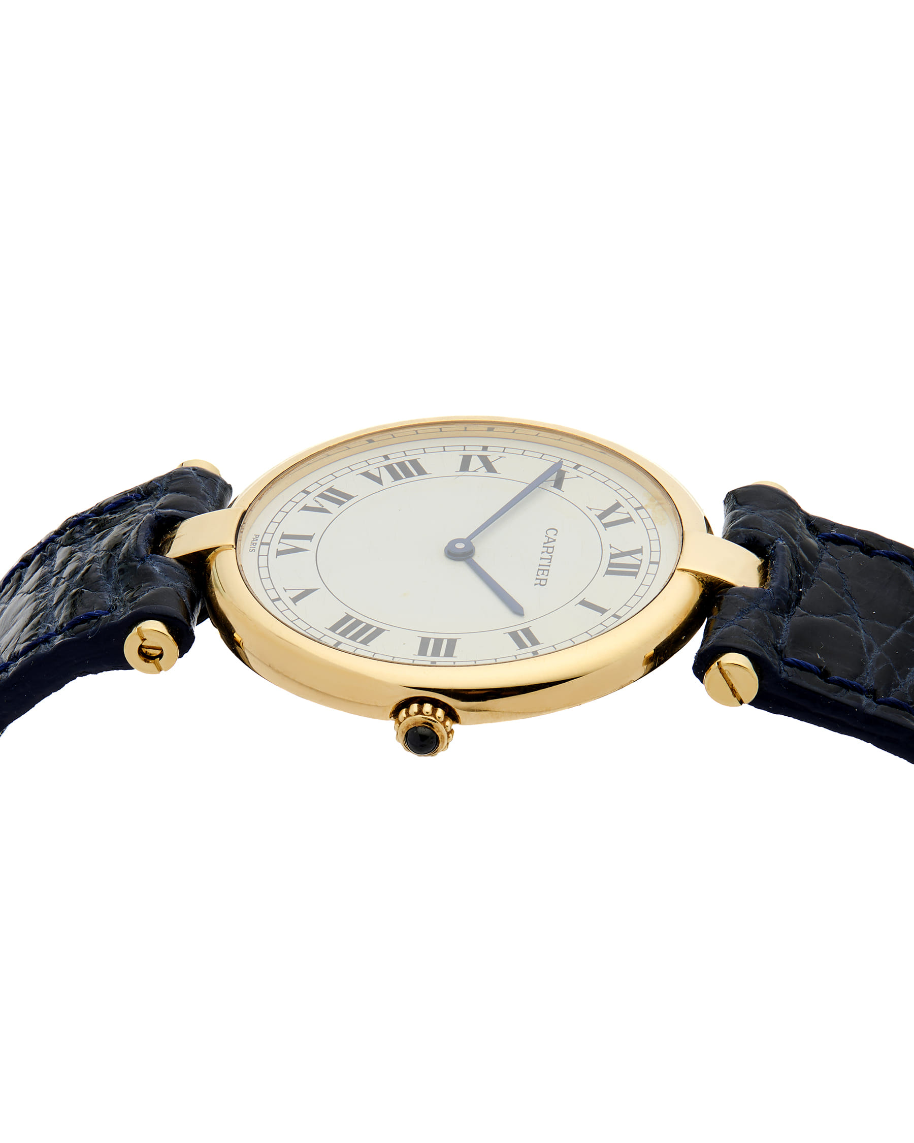 Cartier vendome paris 18 kt 30mm ref 8100-4