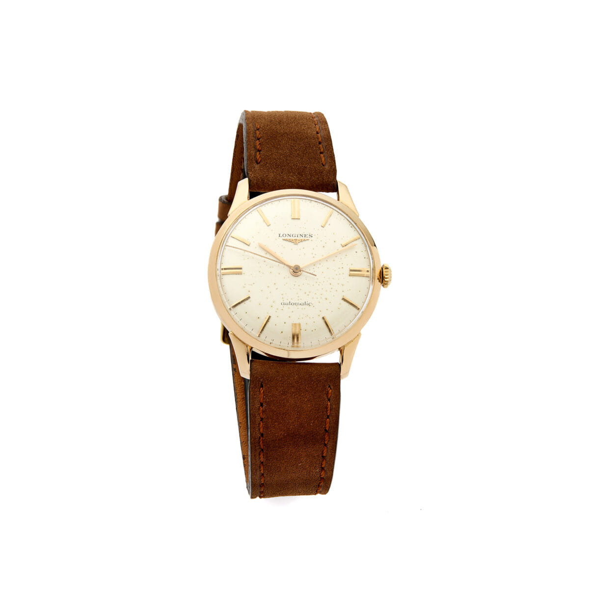 Longines classic automatic oro 18kt 34 mm cal 290-1