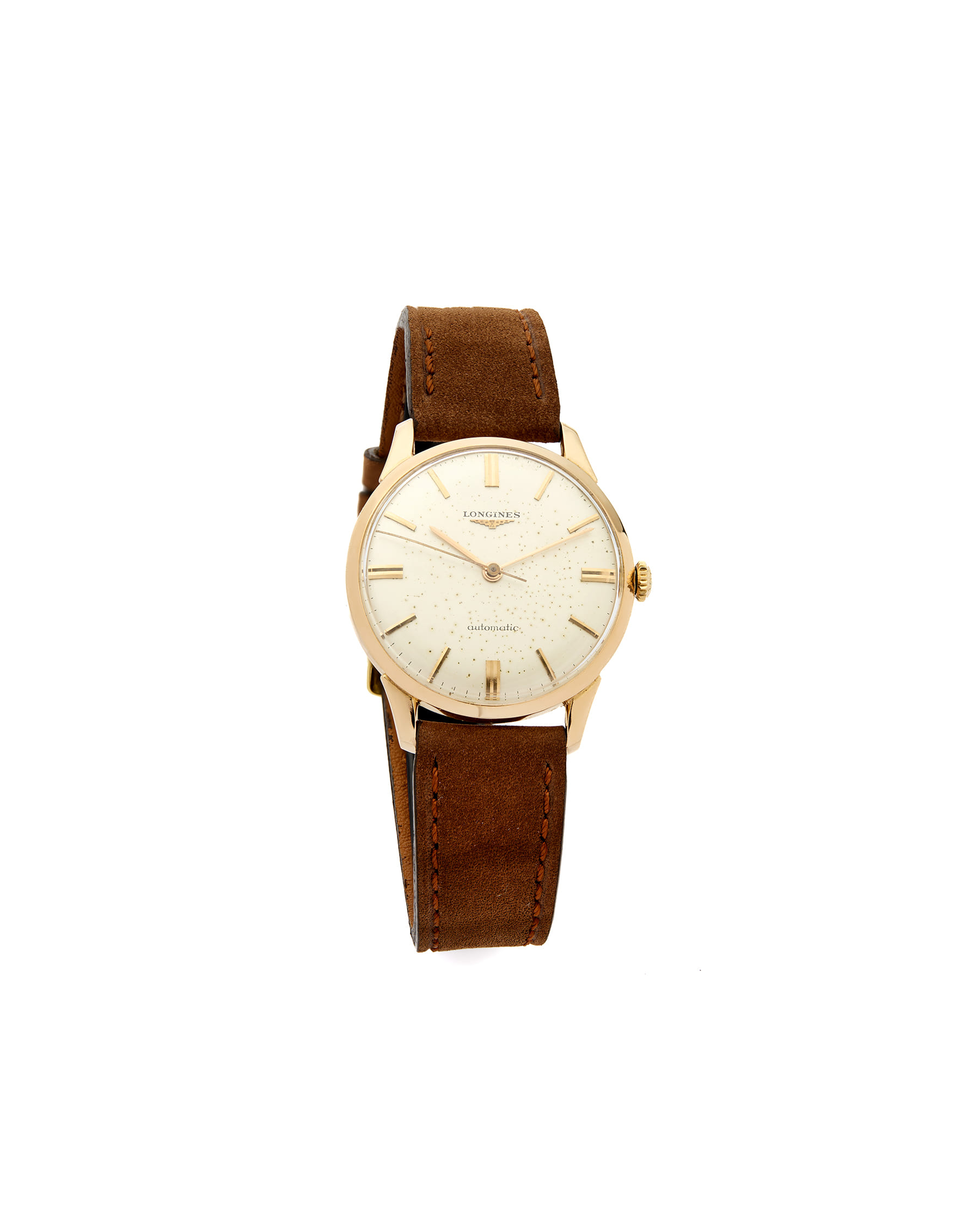 Longines classic automatic oro 18kt 34 mm cal 290-1