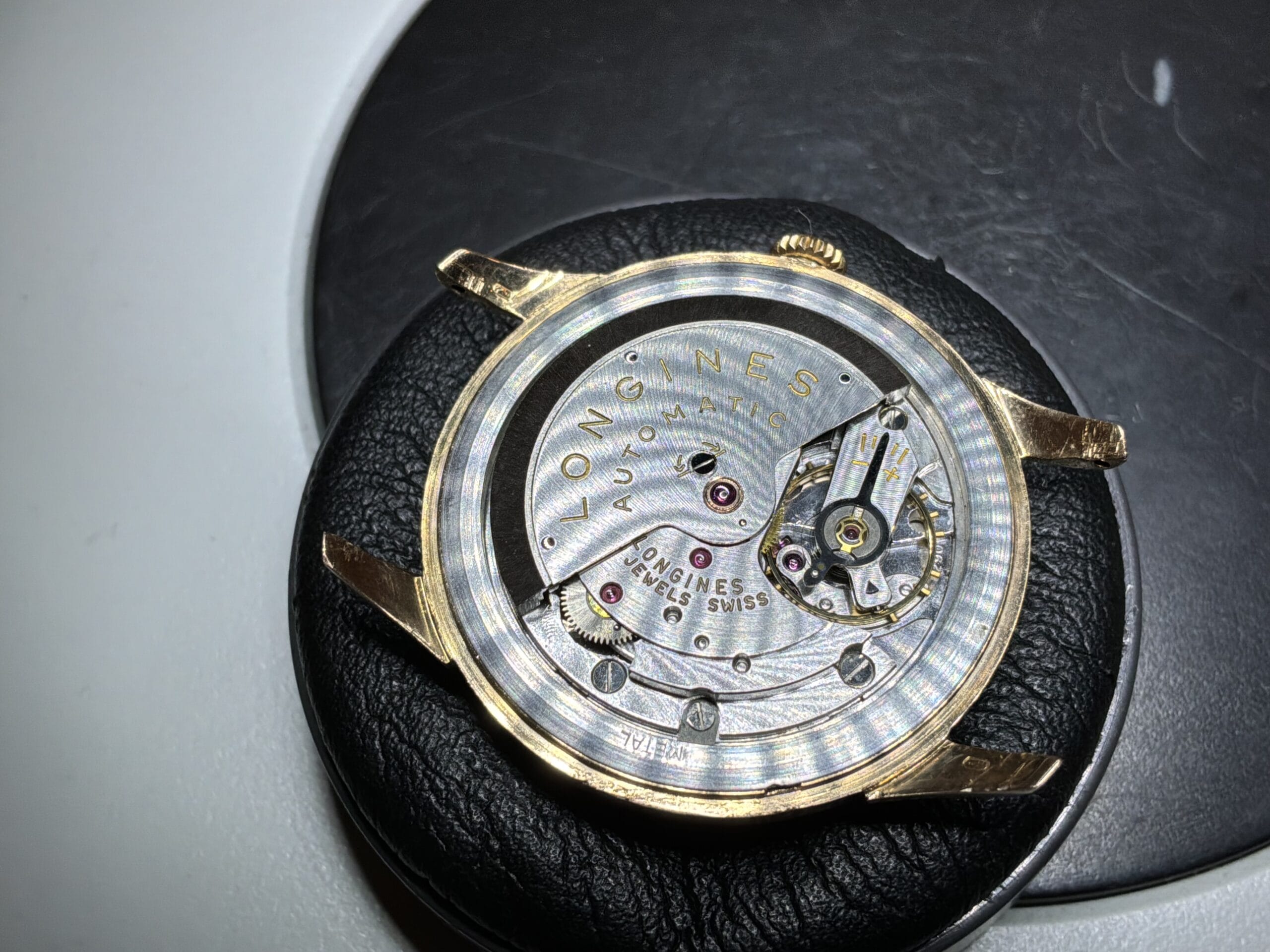 Longines classic automatic oro 18kt 34 mm cal 290-7