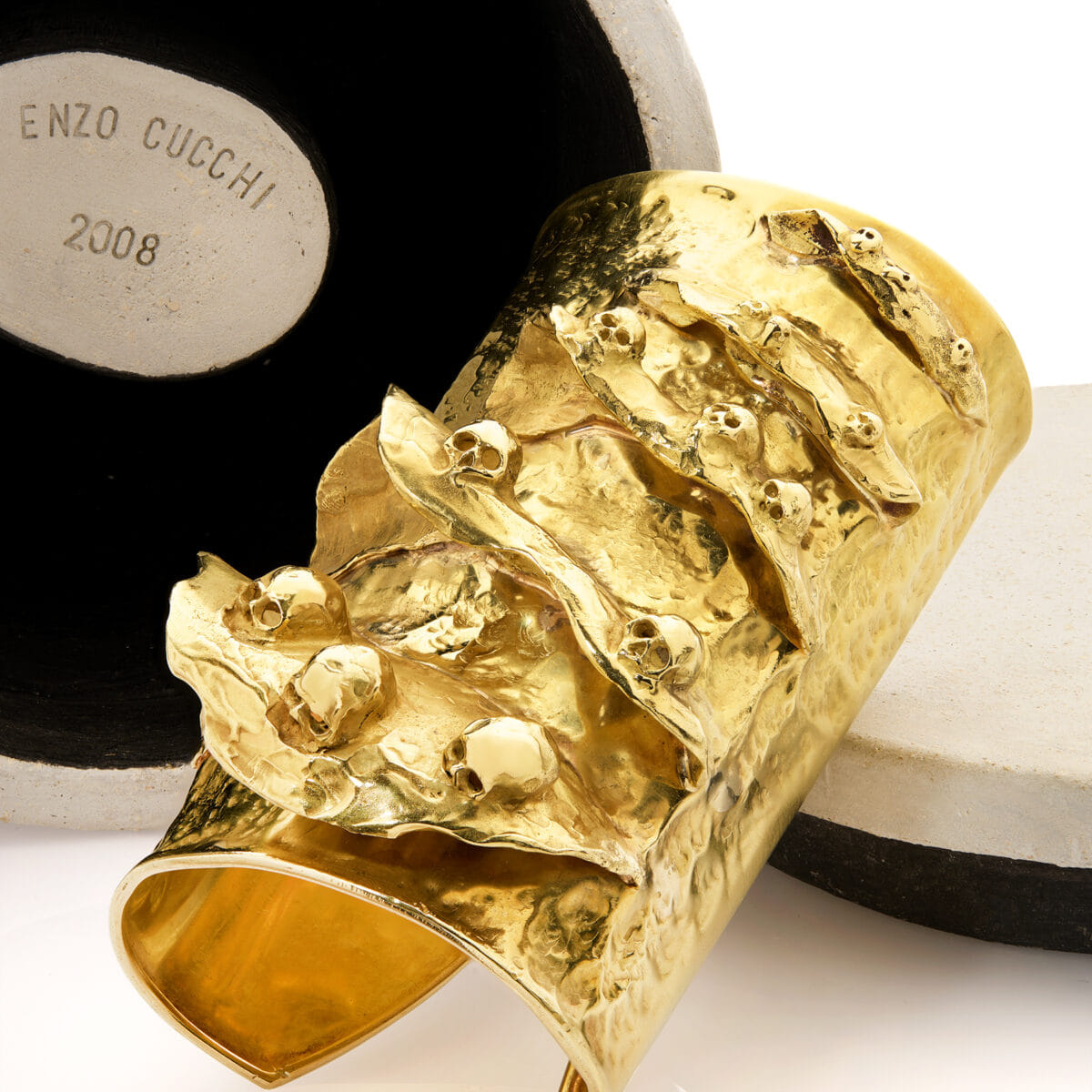 Bracciale enzo cucchi mare che sei nostro in oro giallo-1