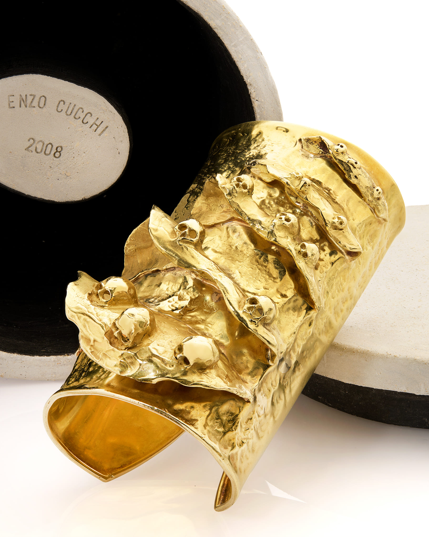 Bracciale enzo cucchi mare che sei nostro in oro giallo-1