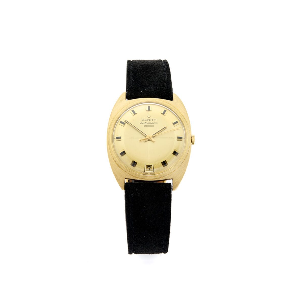 Zenith 28800 automatic date 18kt cal 2562pc-1