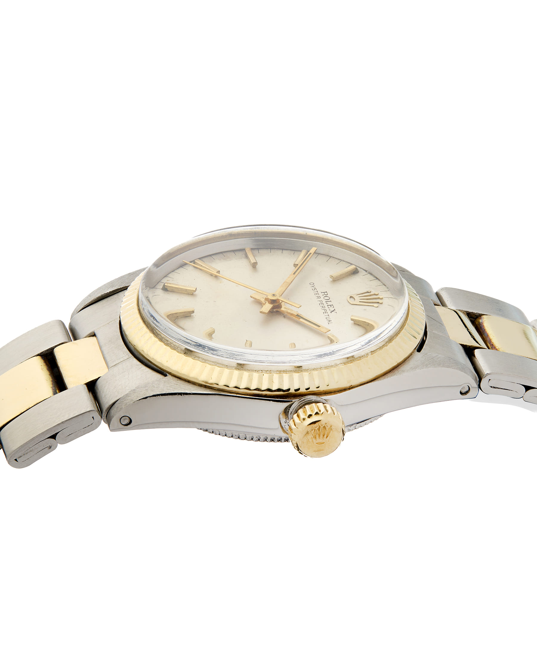 Rolex oyster perpetual 31 stee & gold ref 6548-4