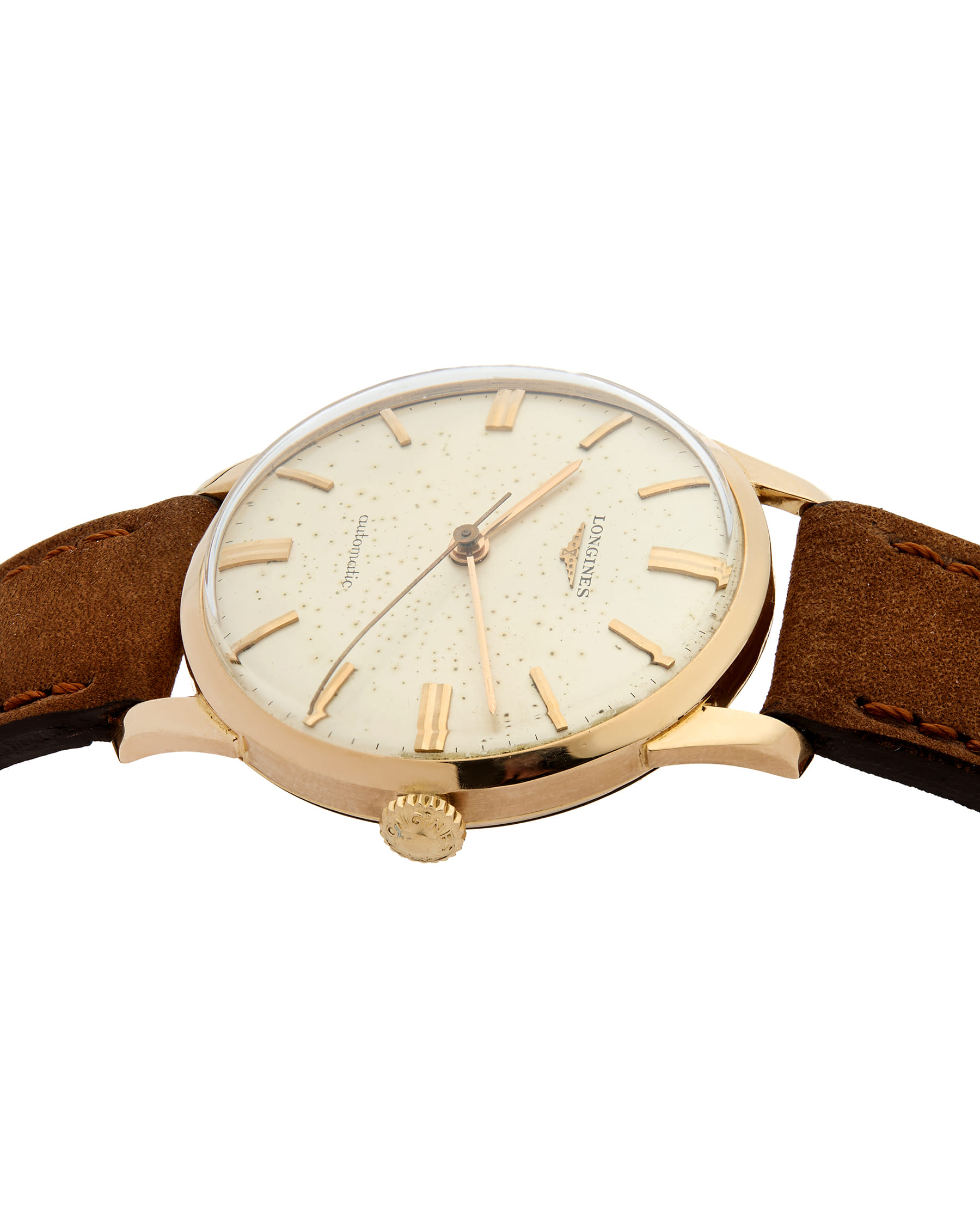Longines classic automatic oro 18kt 34 mm cal 290-4