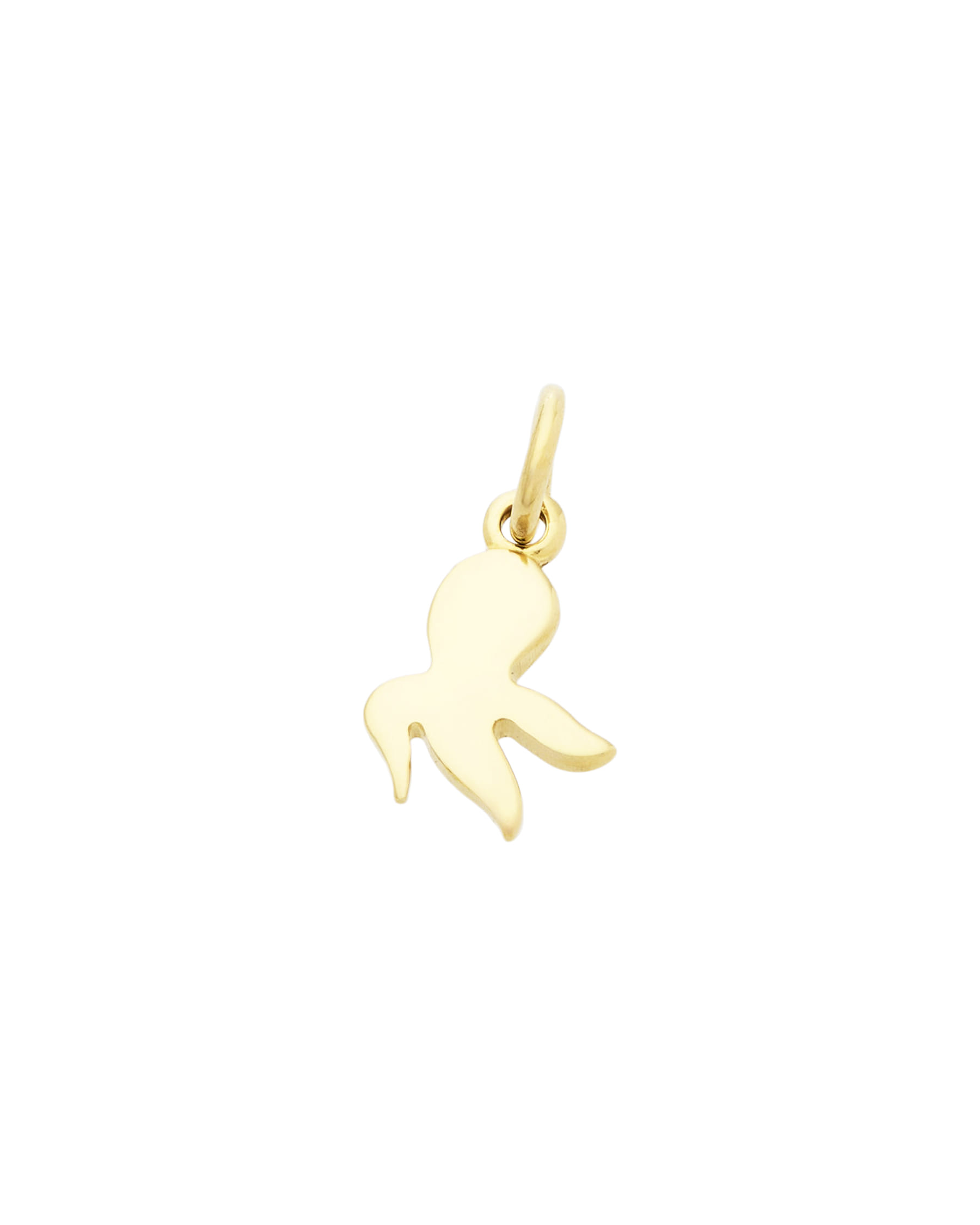 Ciondolo dodo polpo in oro giallo 18 kt-1