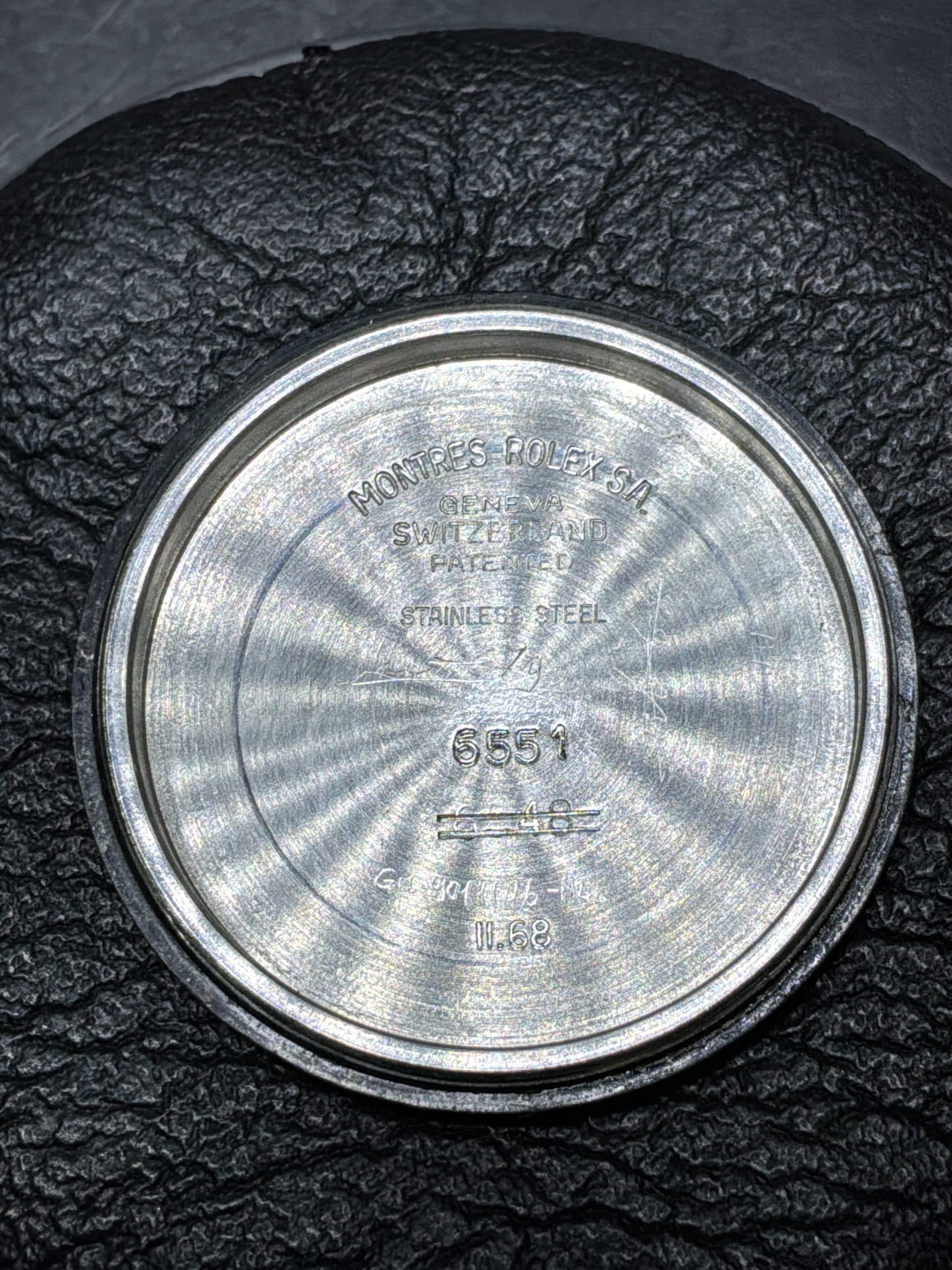 Rolex oyster perpetual 31 stee & gold ref 6548-8